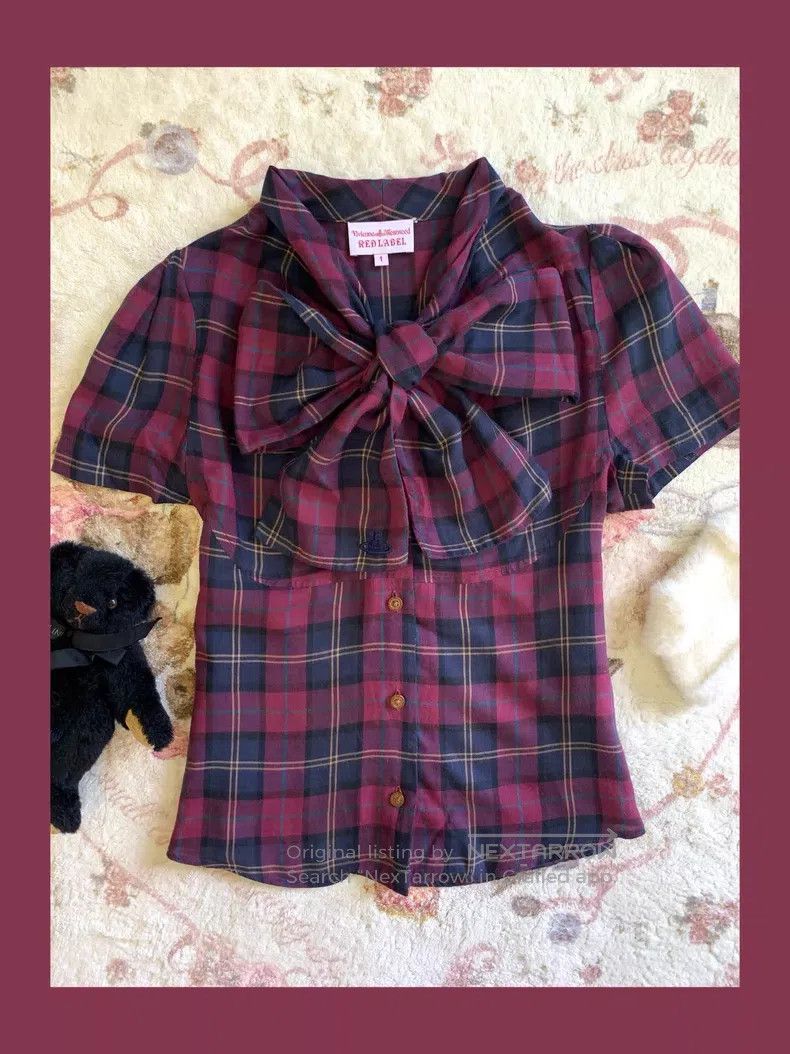 Vivienne Westwood Vivienne Westwood Bow Long Sleeve Shirt Size M / US 6-8 / IT 42-44 - 1 Thumbnail