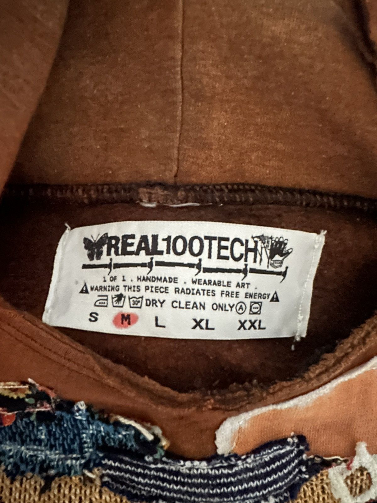 Grateful Dead ( REAL1OOTECH ) Grateful Dead patchwork hoodie Size US M / EU 48-50 / 2 - 3 Thumbnail