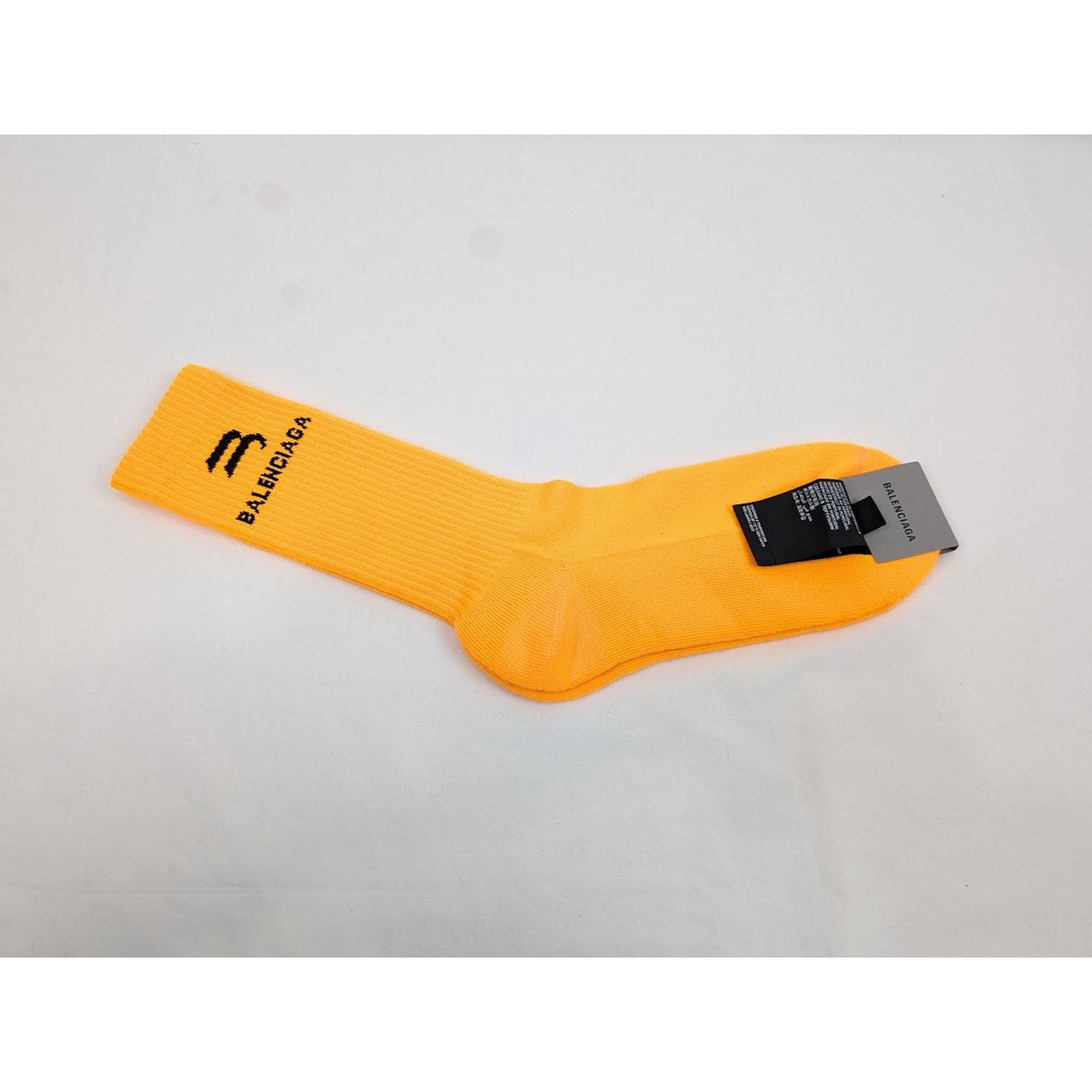 Balenciaga o1rshd1 Size: L / Sport Socks in Yellow Size ONE SIZE - 1 Thumbnail