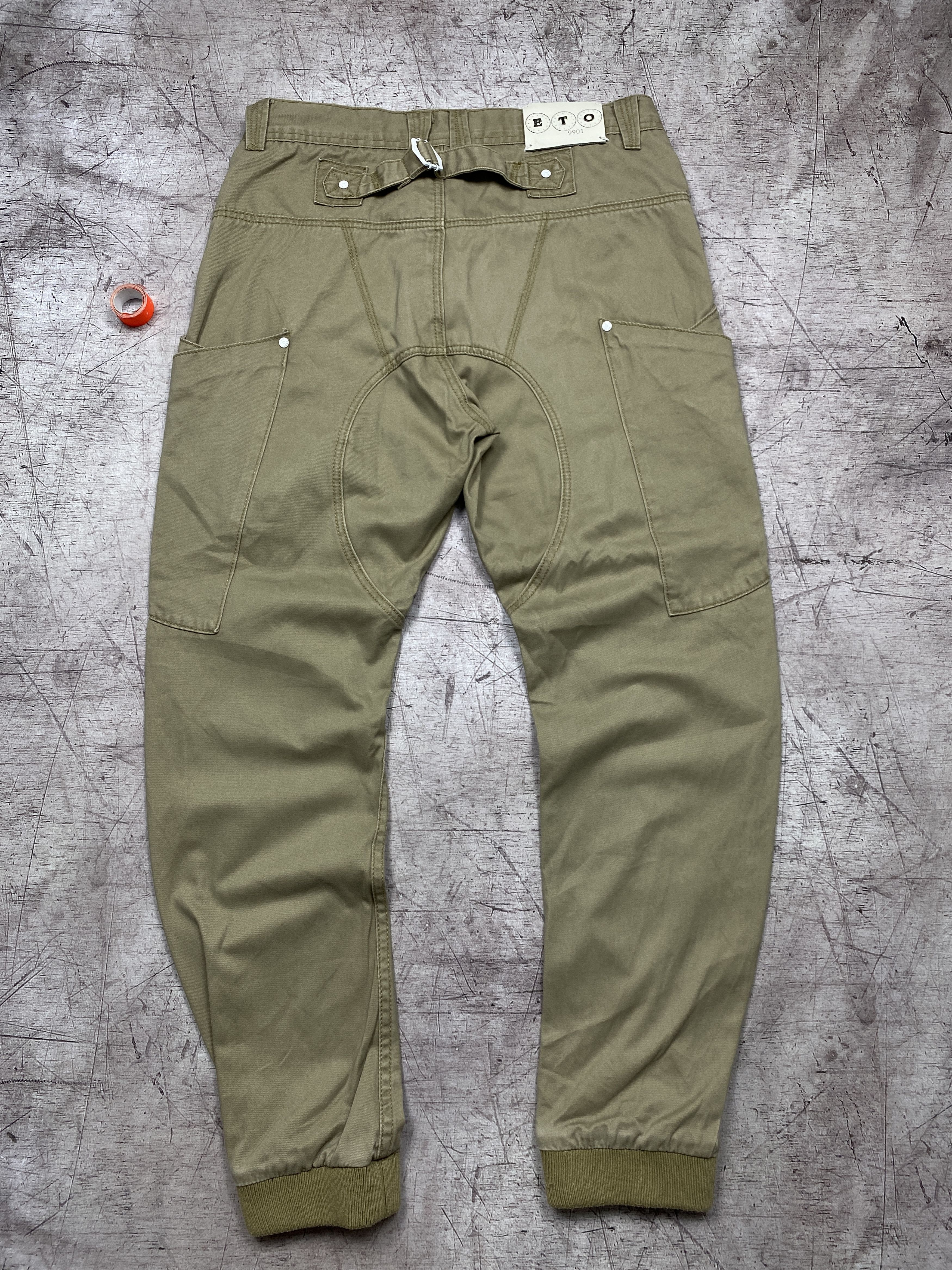 20471120 ETO Denim Vintage Mens Pants Jeans Size US 34 / EU 50 - 6 Thumbnail