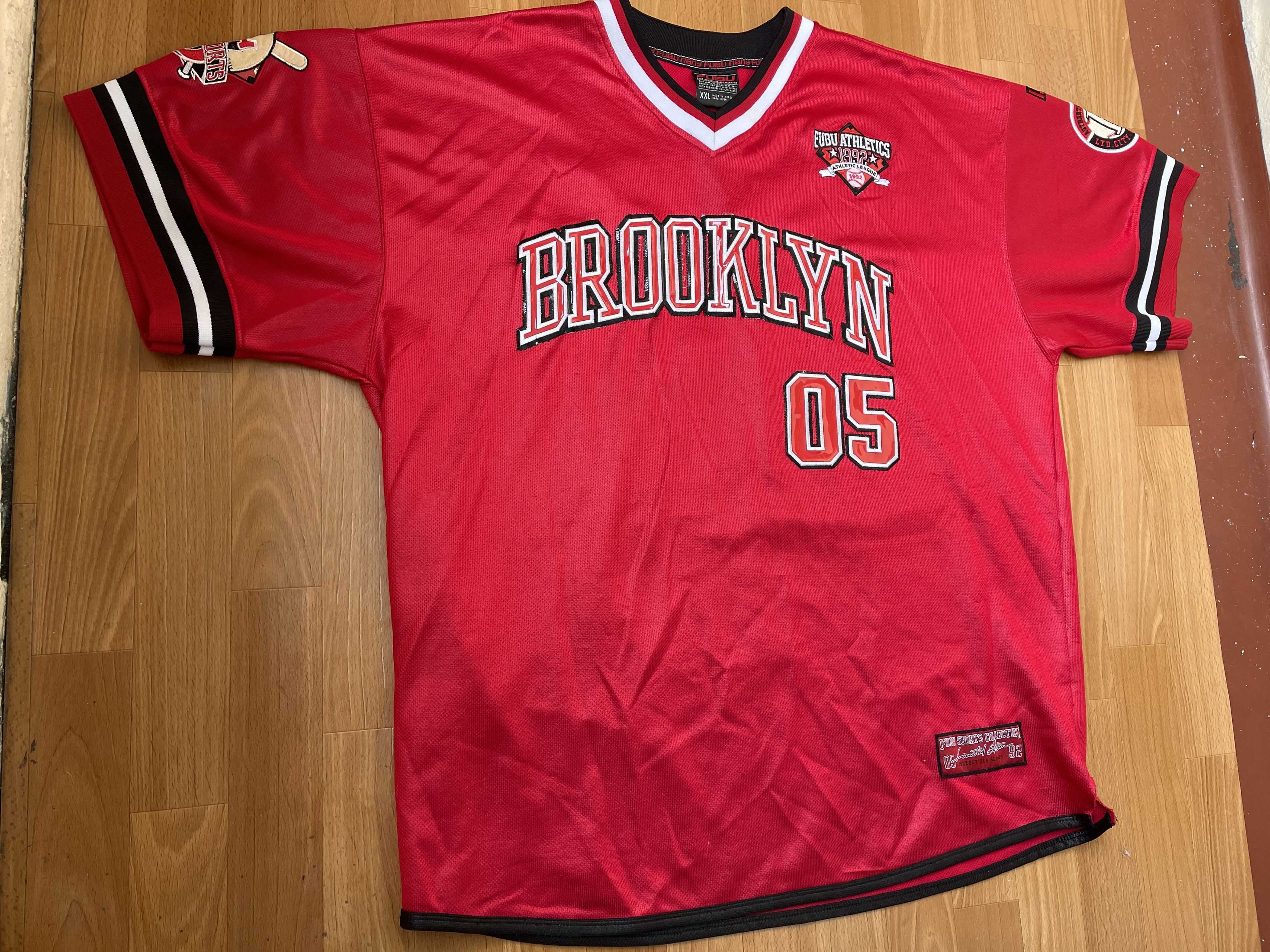 Fubu FUBU jersey Brooklyn City Series vintage New York tshirt XXL Size US XXL / EU 58 / 5 - 3 Thumbnail