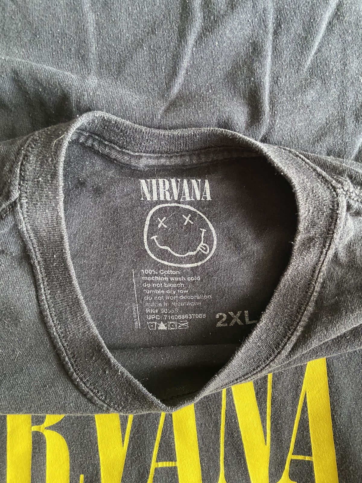 Band Tees × Nirvana × Vintage Common Nirvana Tee Size US XXL / EU 58 / 5 - 2 Thumbnail