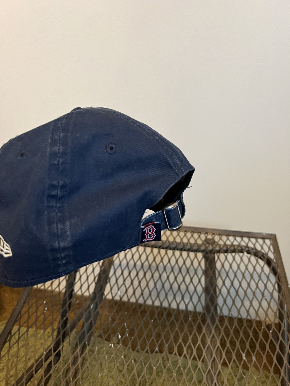 New Era Vintage New Era Red Sox Denim Adjustable Men’s Hat Size ONE SIZE - 3 Thumbnail