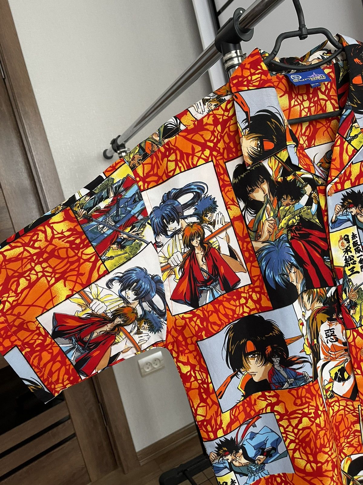 Anime Rurouni Kenshin Vintage Anime Shirt Button Up Size US M / EU 48-50 / 2 - 5 Thumbnail