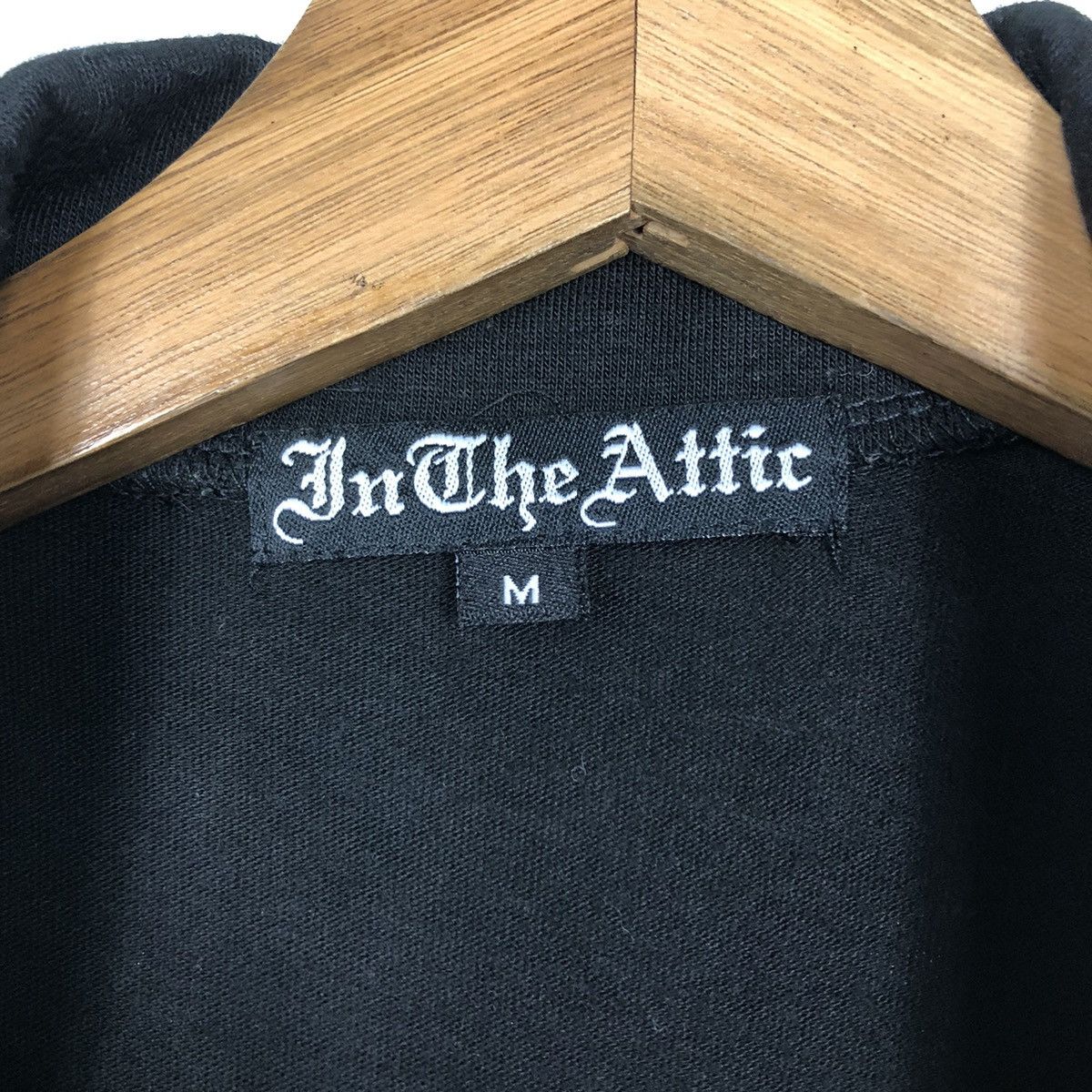 Hysteric Glamour 📌Rich Black Double Collar Tank Top Punk Design In The Attic Size US M / EU 48-50 / 2 - 18 Thumbnail