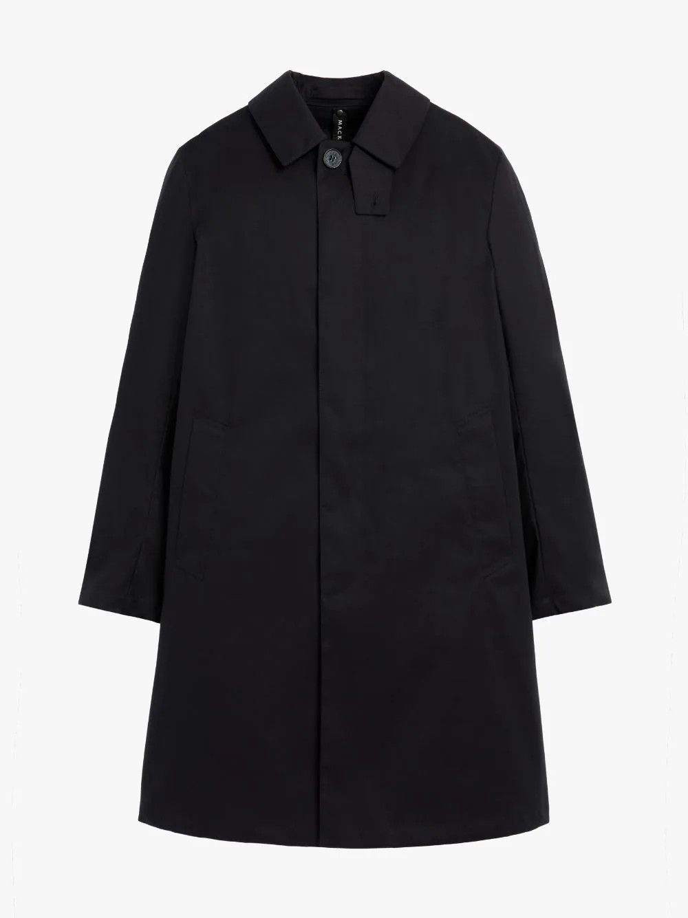 Mackintosh MACKINTOSH Manchester black regular fit cotton coat Size US M / EU 48-50 / 2 - 1 Thumbnail