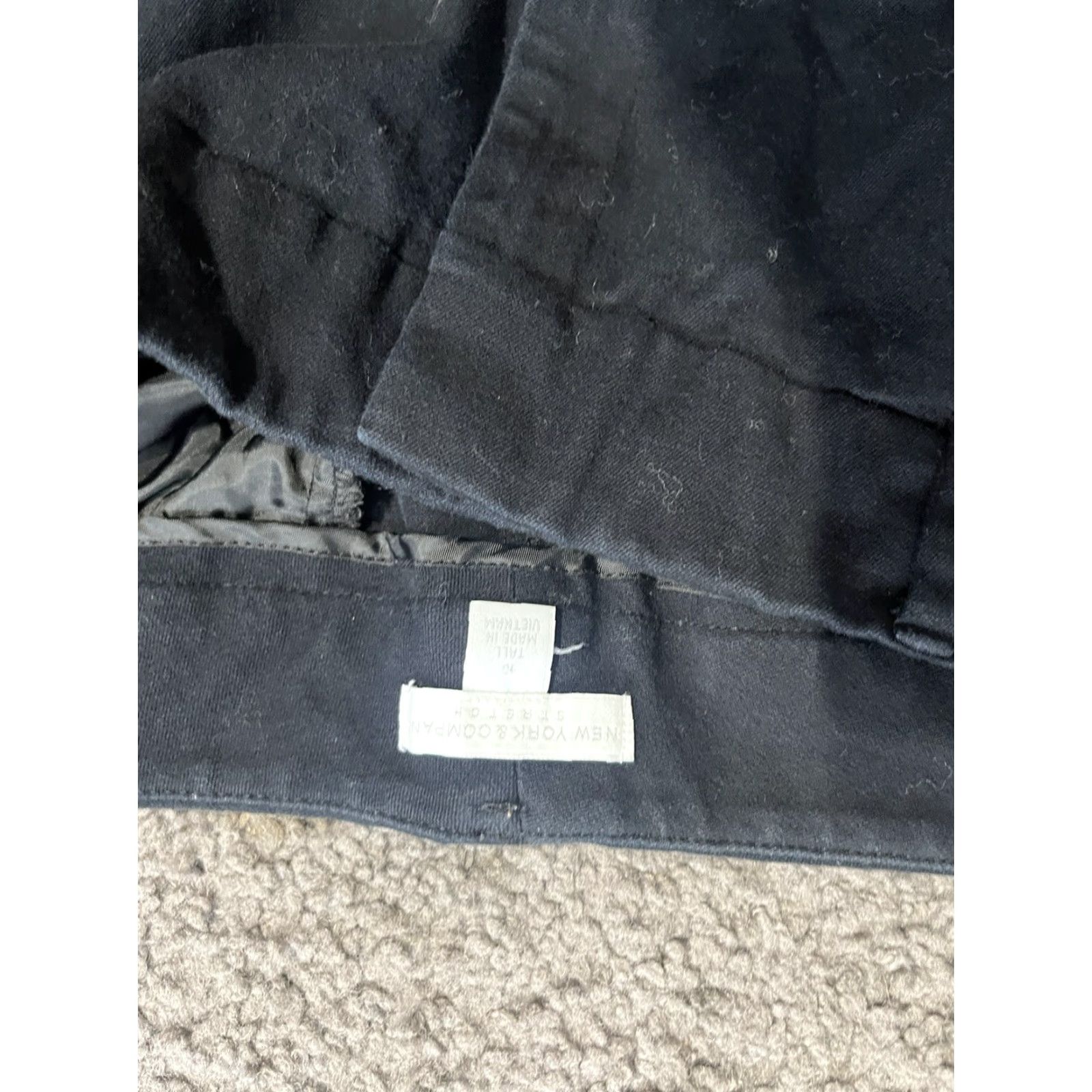Avenue 7th Avenue Design Studio NY & Co. Pants Womens Black Dress Pants Ankle Crop Size 16 Size 38" / US 16 / IT 52 - 3 Thumbnail