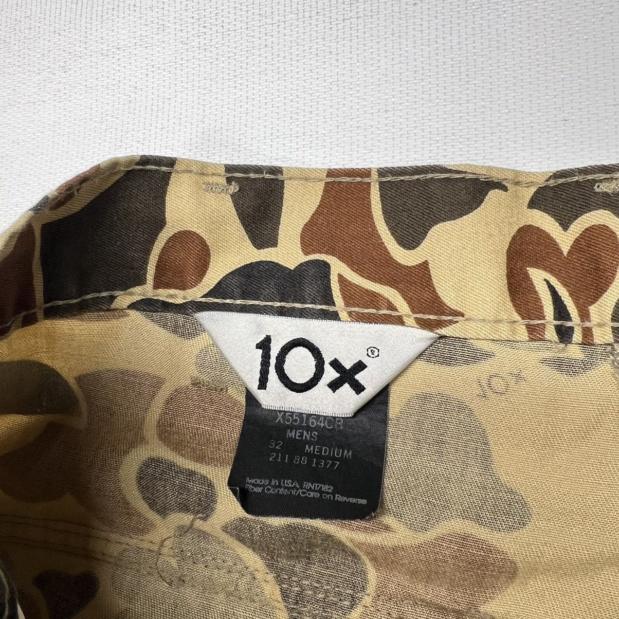 Vintage VTG 10X Cargo Pants Medium Duck Camo Brown Pocket Hunting Size US 32 / EU 48 - 9 Thumbnail