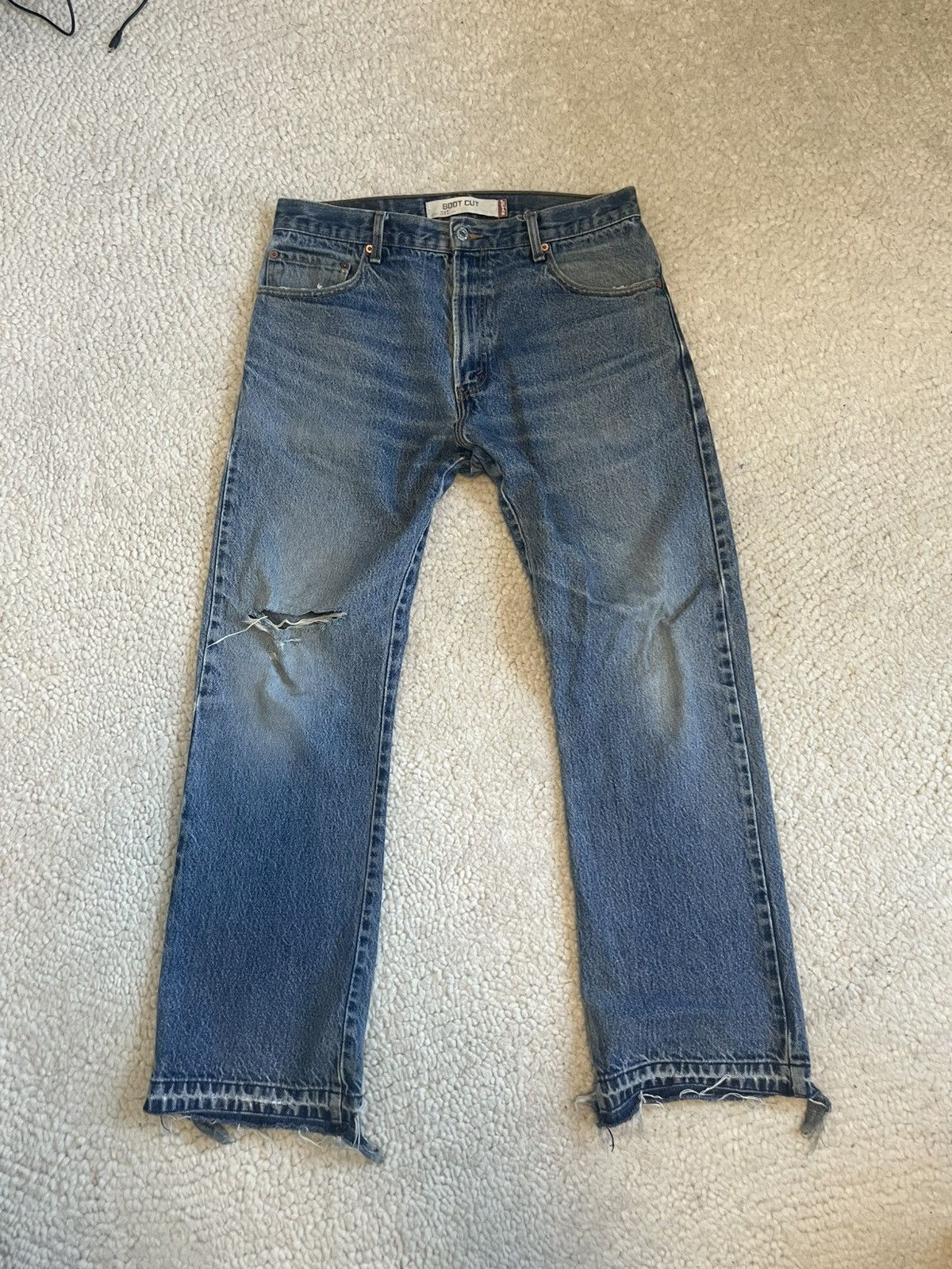 Levi's Levis 517 bootcut denim Size US 34 / EU 50 - 2 Thumbnail