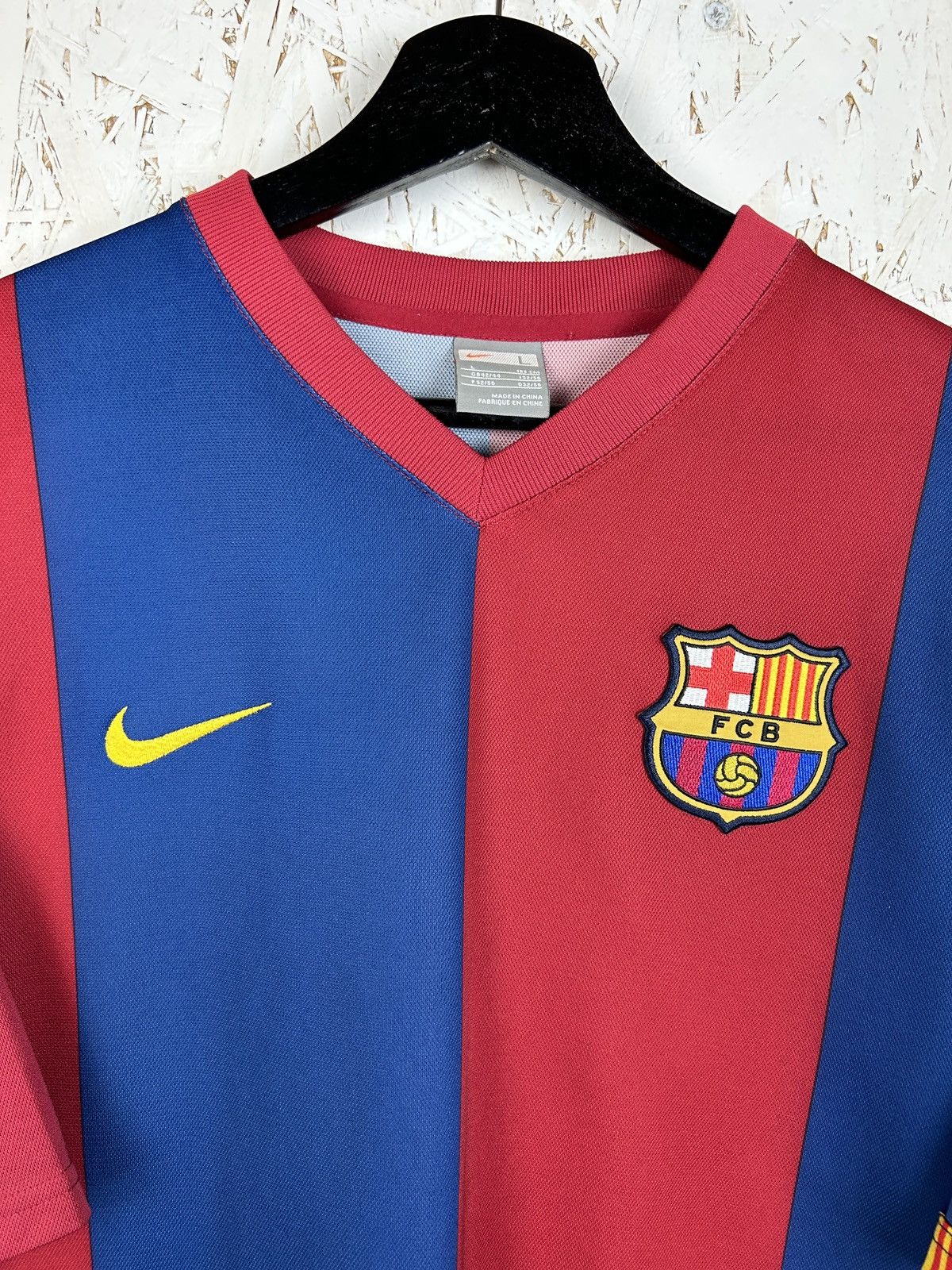 Nike Nike Barcelona 2006/07 Home Kit Soccer Jersey Red Blue L Size US L / EU 52-54 / 3 - 2 Thumbnail