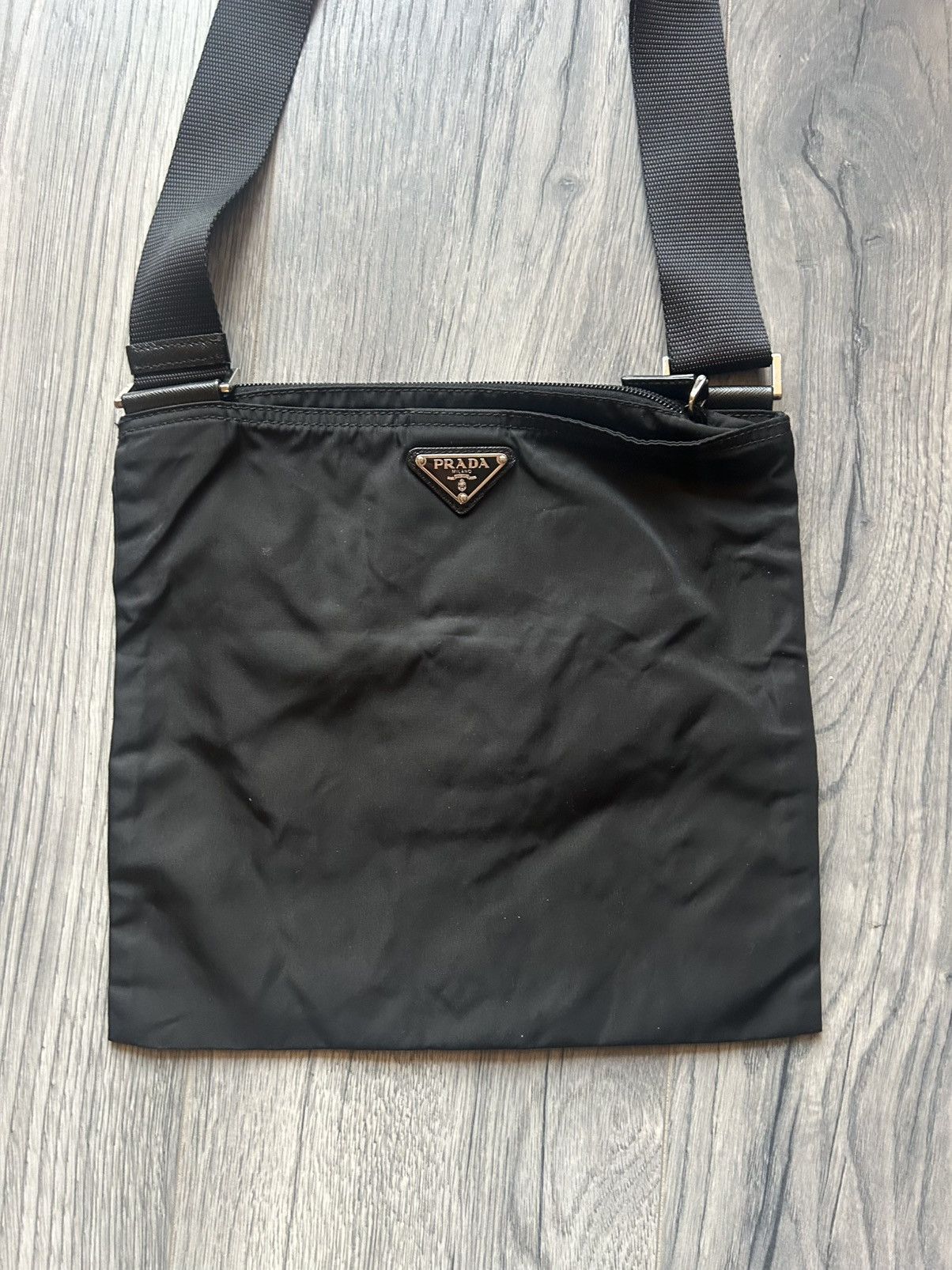 Prada Prada Nylon Crossbody Bag with Robot Patch Size ONE SIZE - 5 Thumbnail