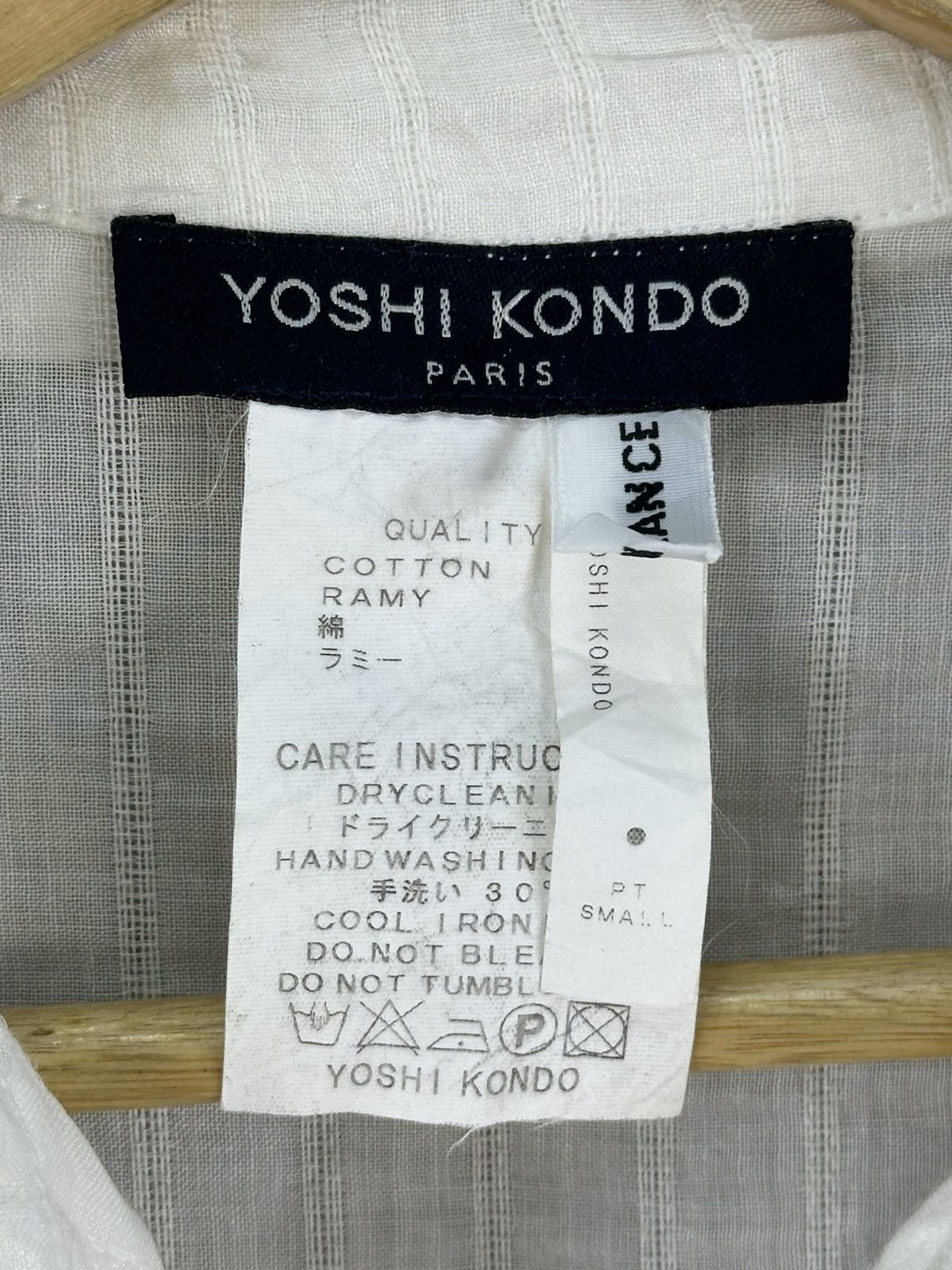 Japanese Brand Yoshi Kondo Paris Blouse Size XS / US 0-2 / IT 36-38 - 11 Thumbnail
