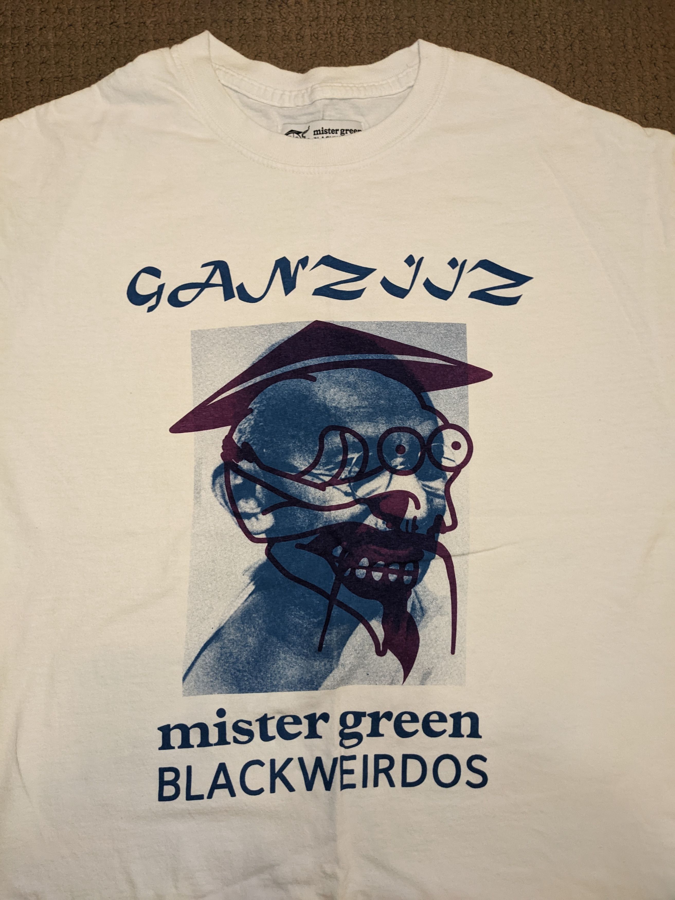 Mister Green Mister Green x Black Weirdos Ganziiz T-shirt Size US L / EU 52-54 / 3 - 2 Thumbnail