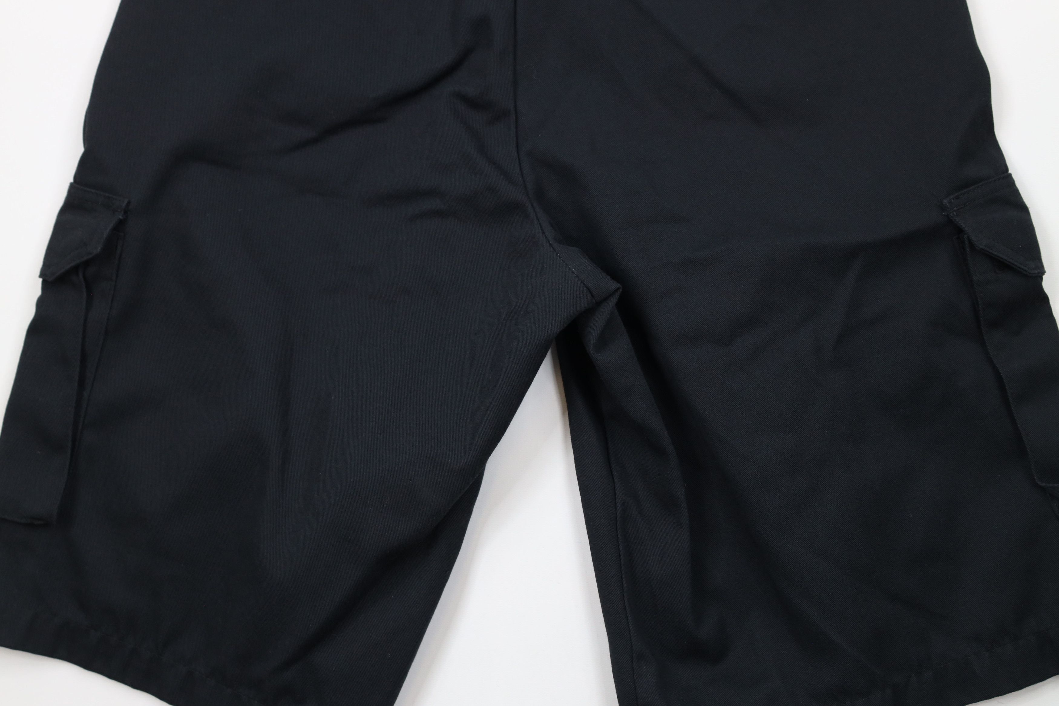 Dickies × Vintage Vintage Y2K Dickies Spell Out Loose Fit Cargo Shorts Black Size US 34 / EU 50 - 12 Thumbnail