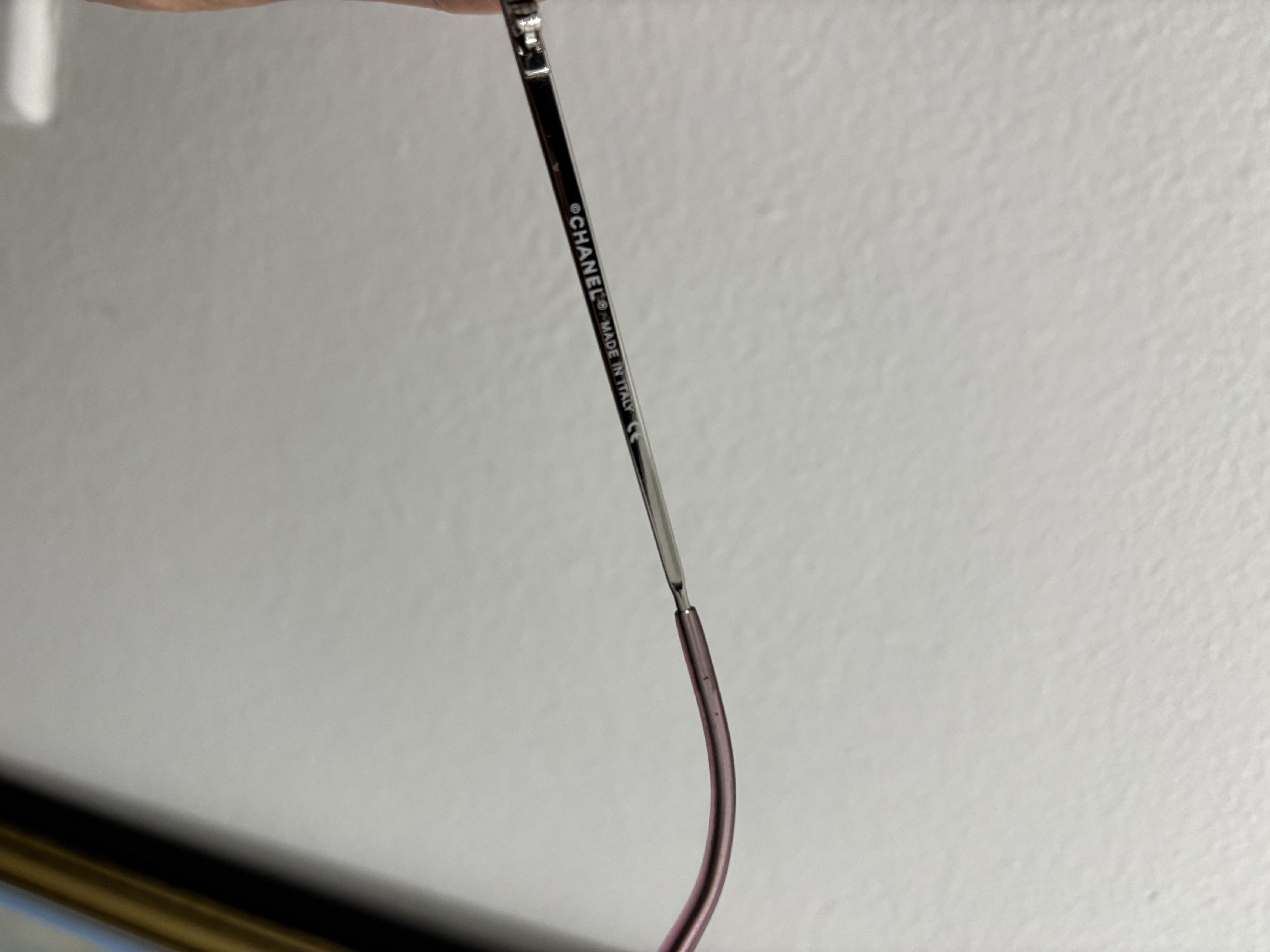 Chanel Y2K CHANEL RIMLESS PINK SUNGLASSES Size ONE SIZE - 7 Thumbnail