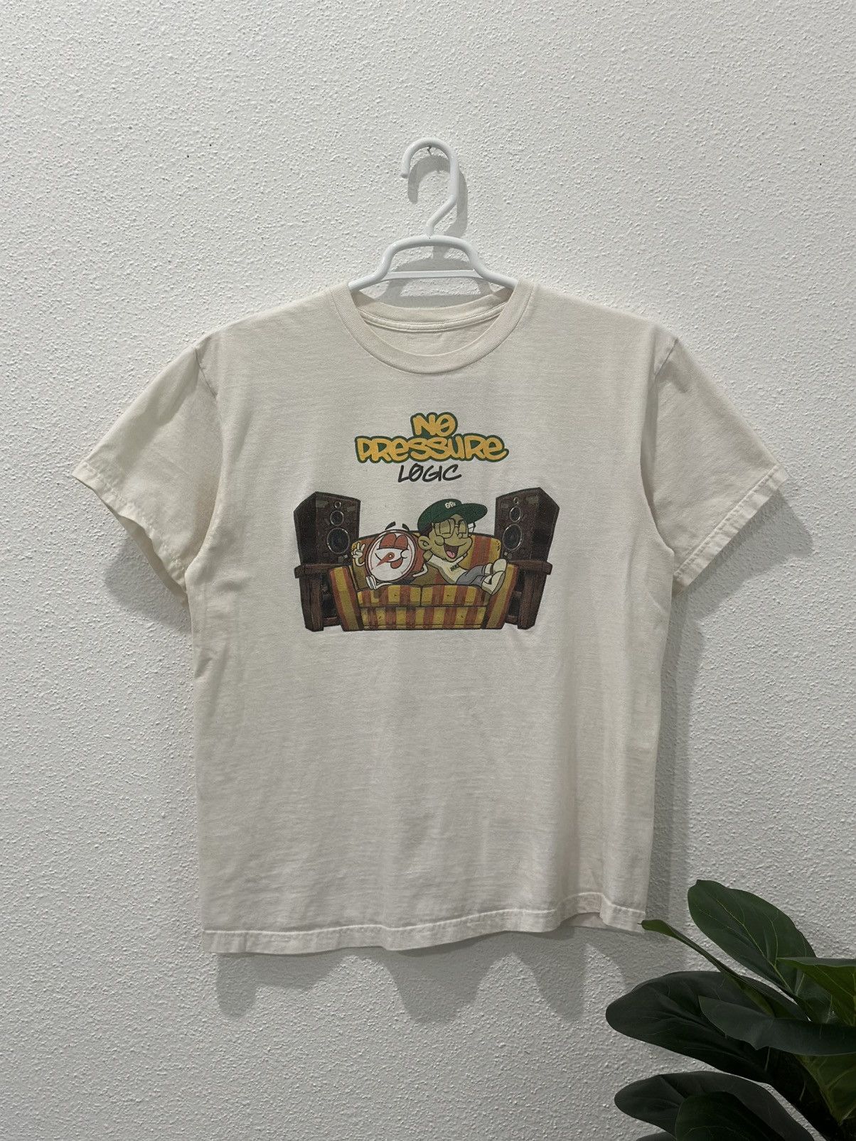 Rap Tees Logic No Pressure Album Promo Tee Large Underground Hip Hop Size US L / EU 52-54 / 3 - 2 Thumbnail