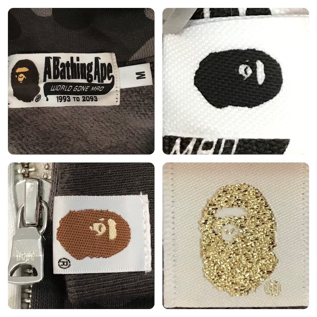 Bape BAPE White camo x black camo separate shark full zip hoodie Size US M / EU 48-50 / 2 - 8 Thumbnail
