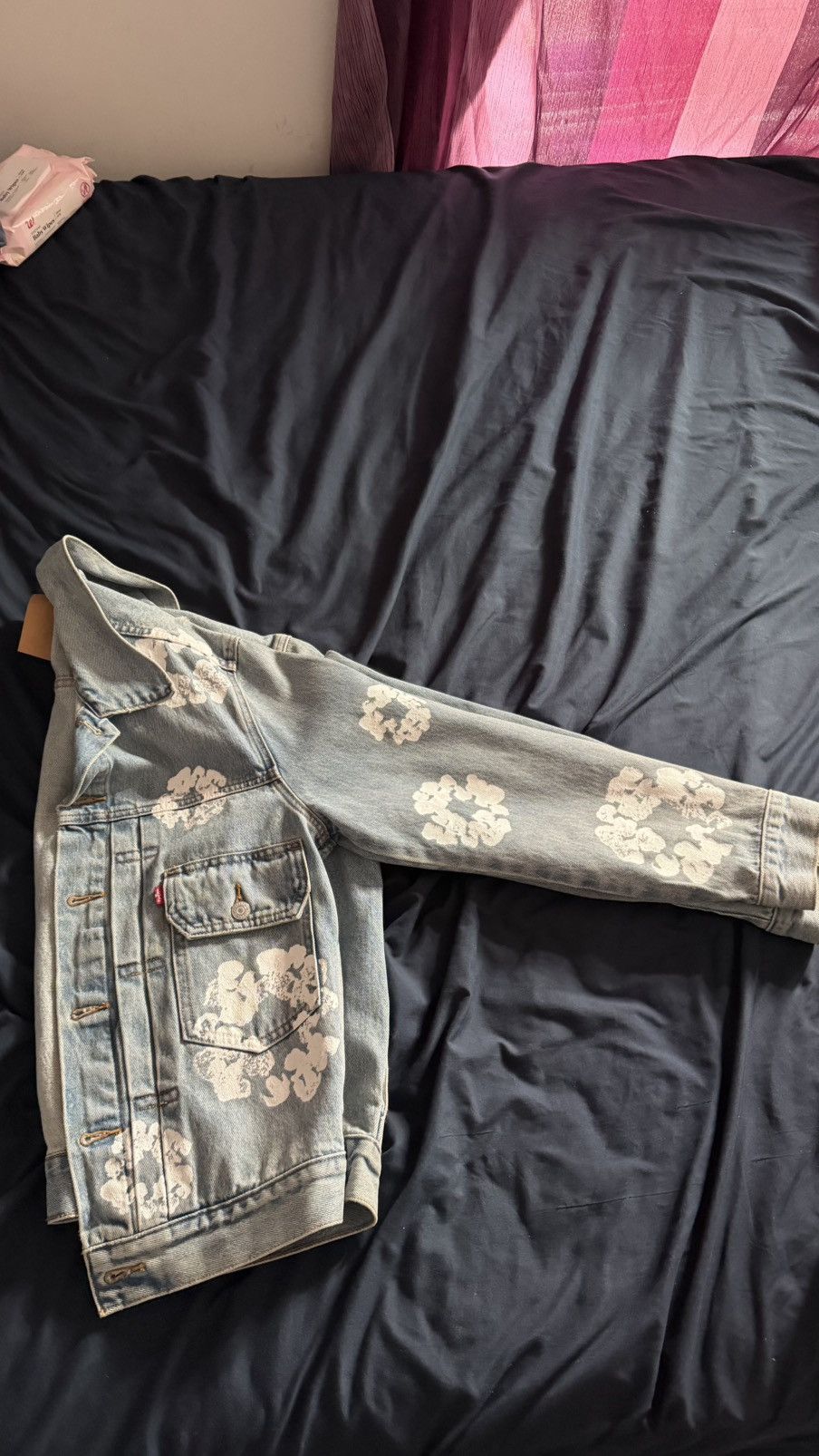 DENIM TEARS DENIM TEARS X LEVIS COTTON WREATH JEAN JACKET Size US S / EU 44-46 / 1 - 4 Thumbnail