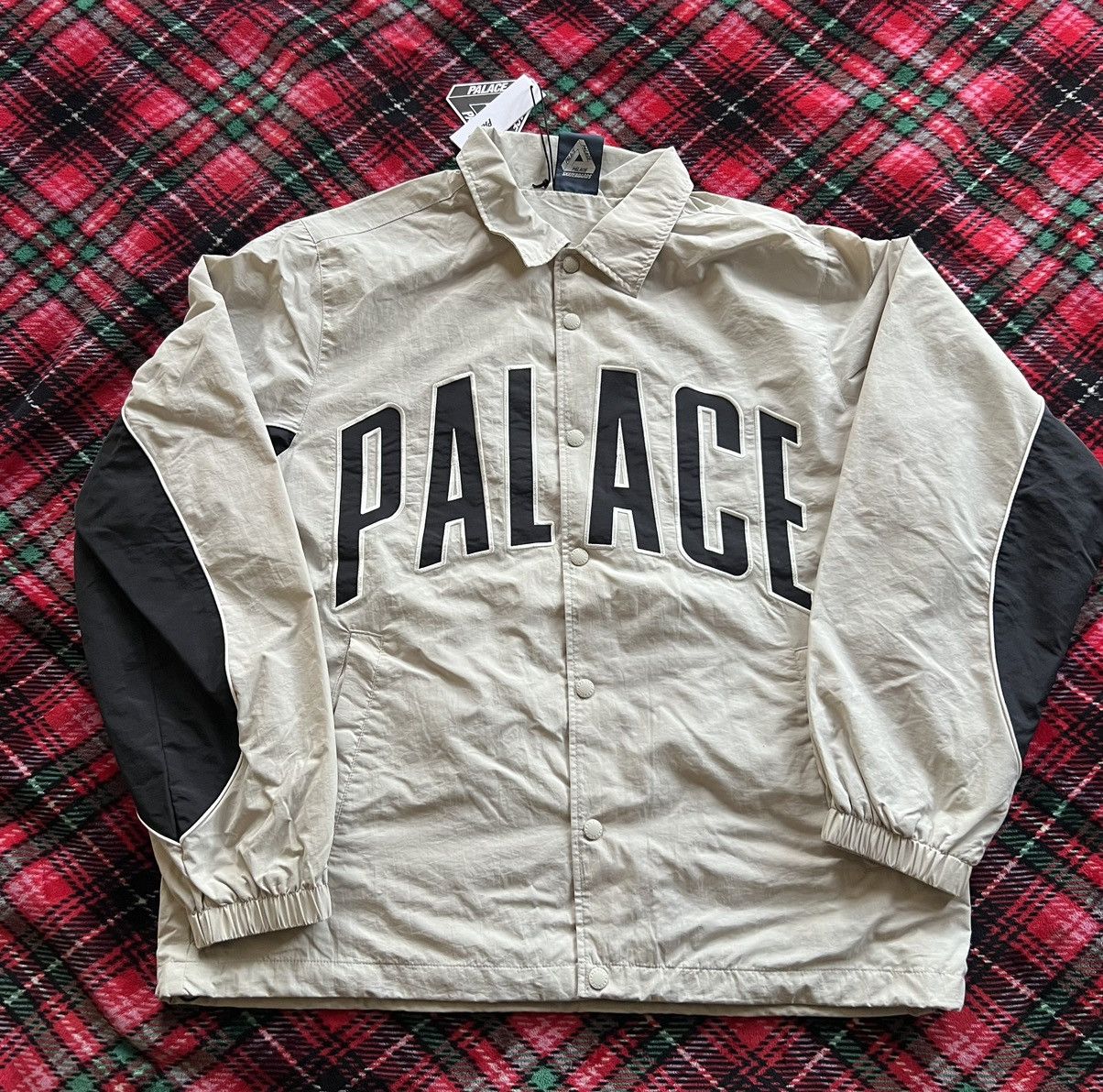 Palace × Streetwear Palace Archway Coach Jacket Arctic Grey Size Large |  Grailed