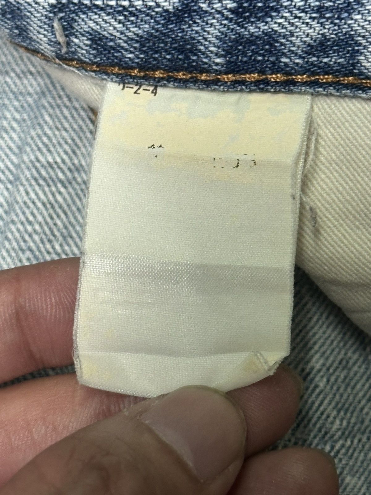 Japanese Brand Bobson Special Edition Flare Jeans – Light Blue Wash & Faded Size US 32 / EU 48 - 14 Thumbnail