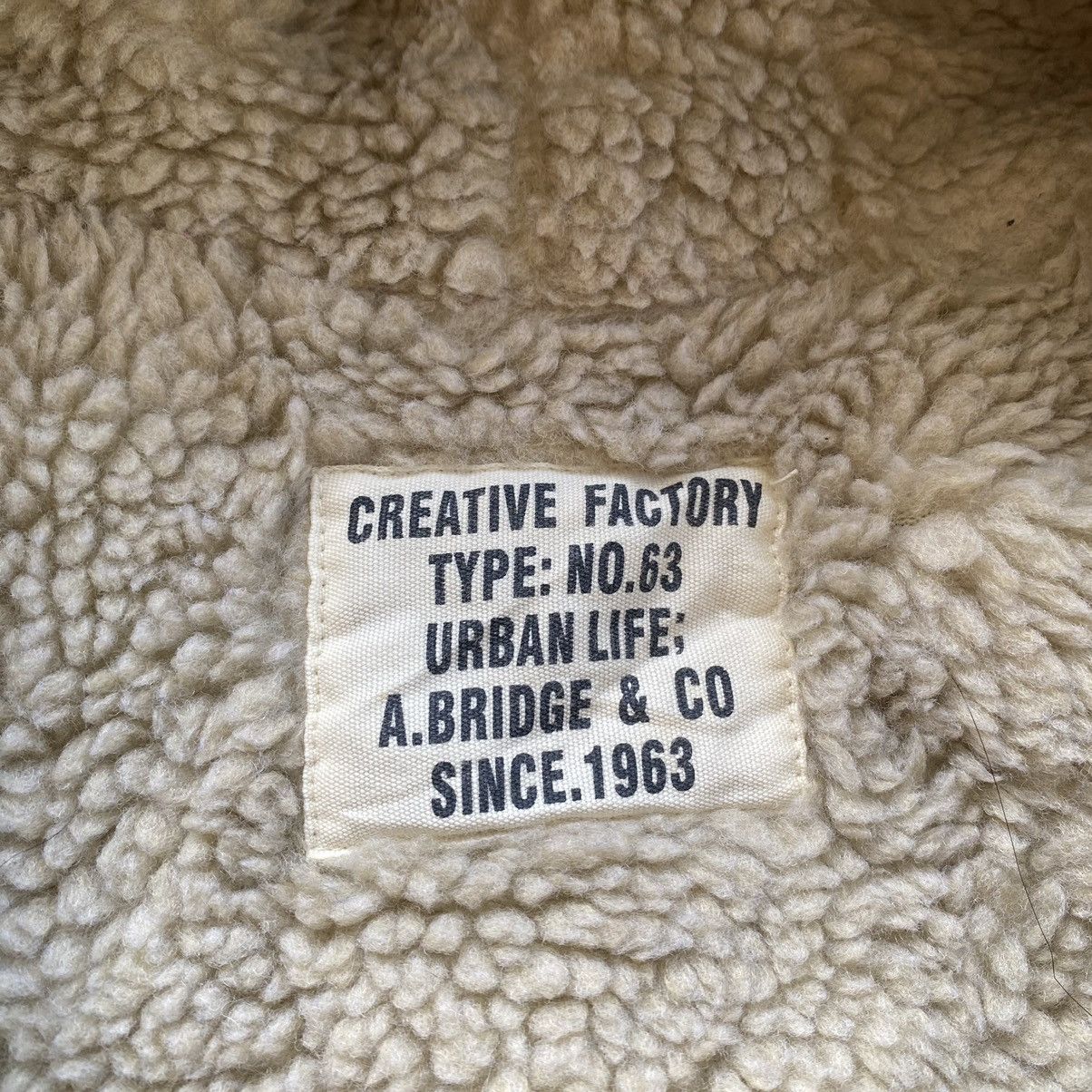 14th Addiction × Le Grande Bleu (L.G.B.) × Who Decides War Vintage A Bridge & Co Full Zip Sherpa Fur hooded Jacket Size US M / EU 48-50 / 2 - 9 Thumbnail