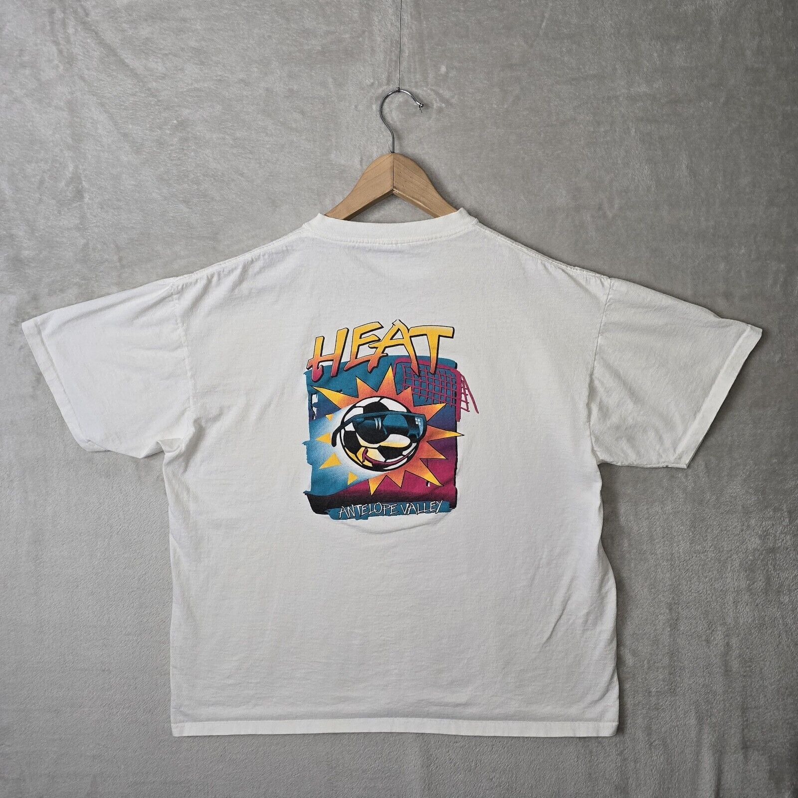 Vintage Vintage 90s Antelope Valley Soccer Shirt Size XL California Size US XL / EU 56 / 4 - 2 Thumbnail