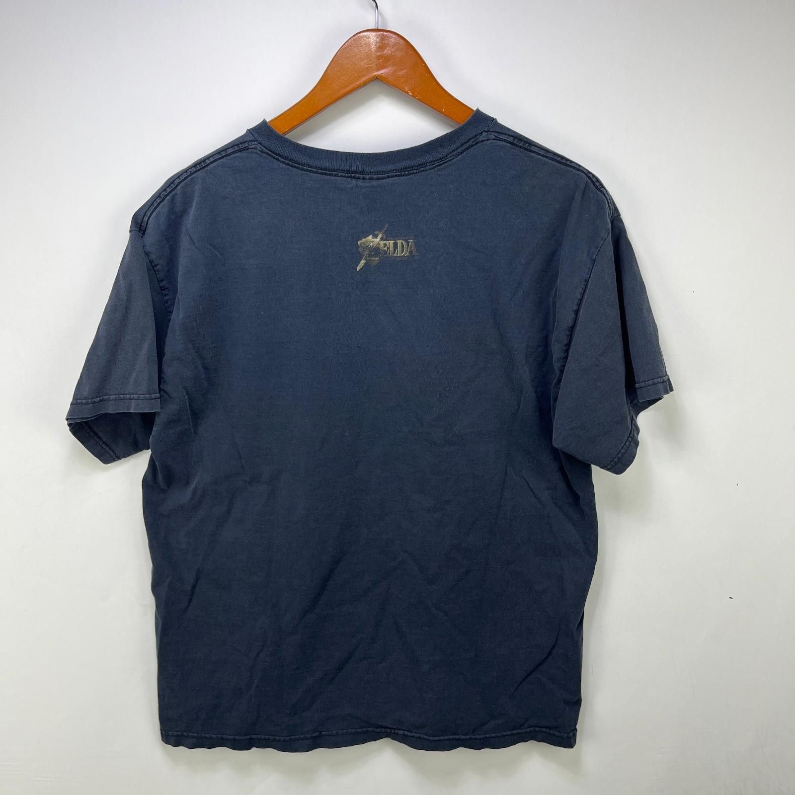 Vintage Vintage Zelda Sun Faded Black Nintendo T Shirt Large Size US L / EU 52-54 / 3 - 2 Thumbnail