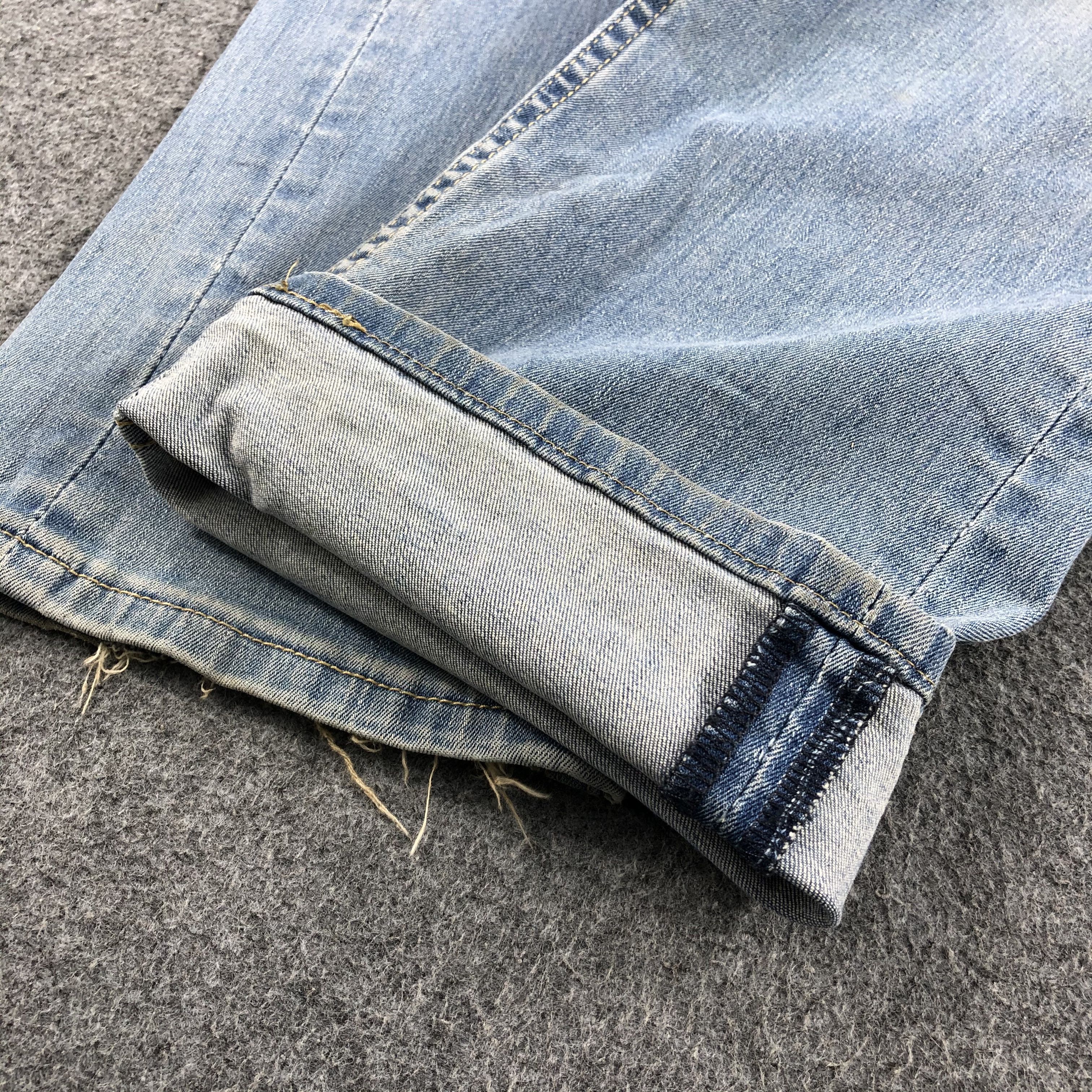 Levi's Vintage Distress Levis 505 Jeans-JM1177 Size US 35 - 7 Thumbnail