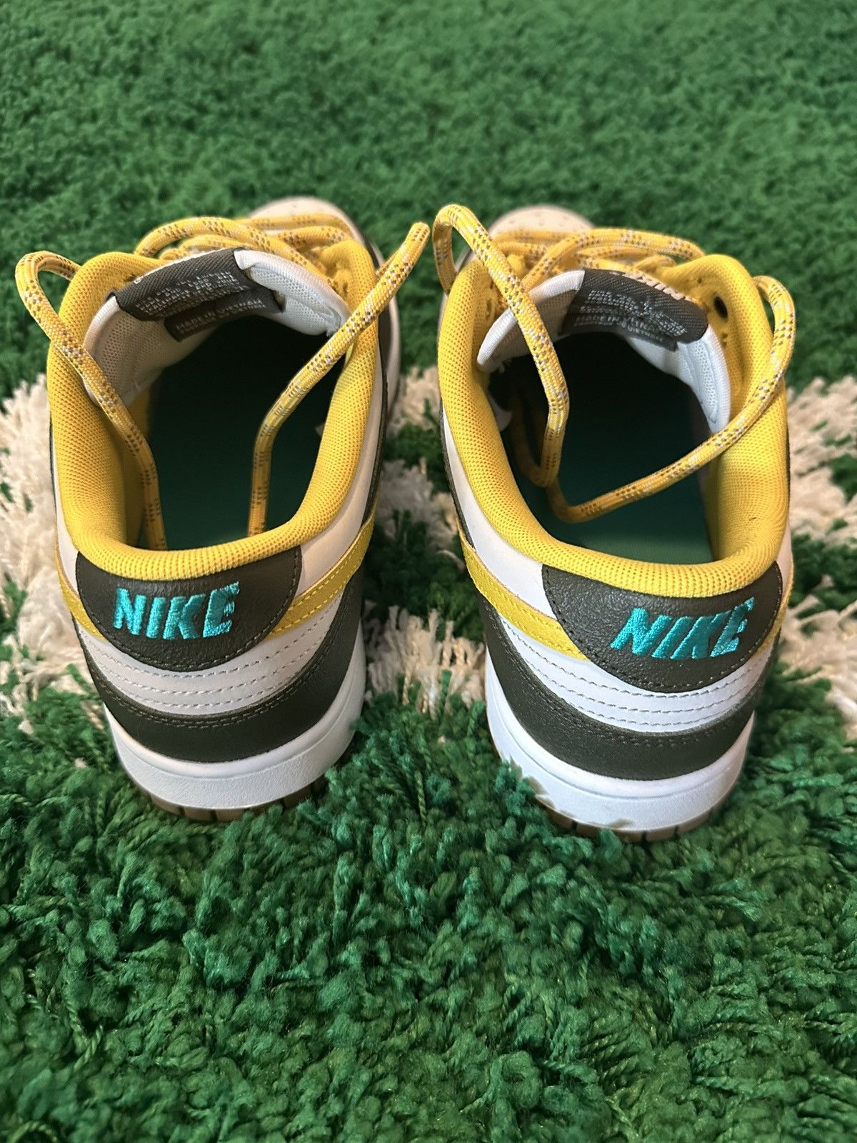 Nike Dunk Low Cargo Khaki Sulfur 11 Size US 11 / EU 44 - 5 Thumbnail