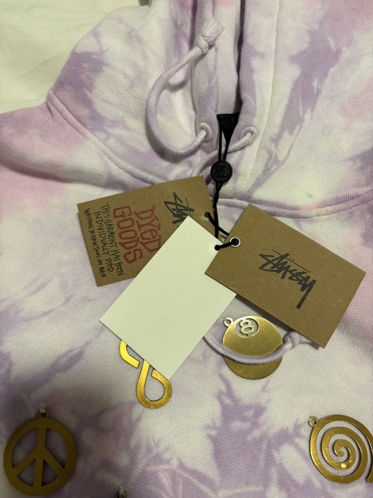 Dries Van Noten × Stussy Stussy x Dries Van Noten Bandana Hoodie 'Lilac' Size US M / EU 48-50 / 2 - 6 Thumbnail