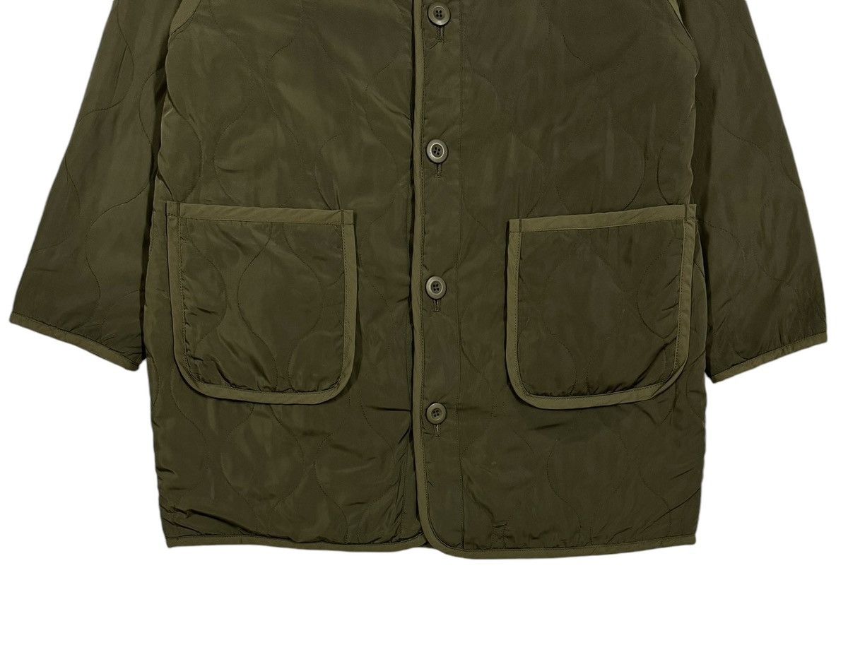 Beams Plus × Japanese Brand Vtg🔥Ray Beams Military Quilted Cardigan Reversible Sherpa Size US M / EU 48-50 / 2 - 6 Thumbnail
