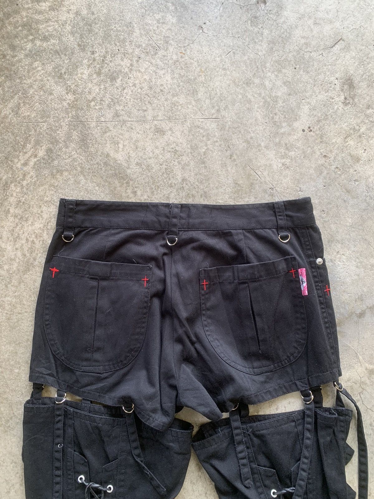 Japanese Brand Mad Punk Chaos Bondage Design Pants Size US 30 / EU 46 - 11 Thumbnail
