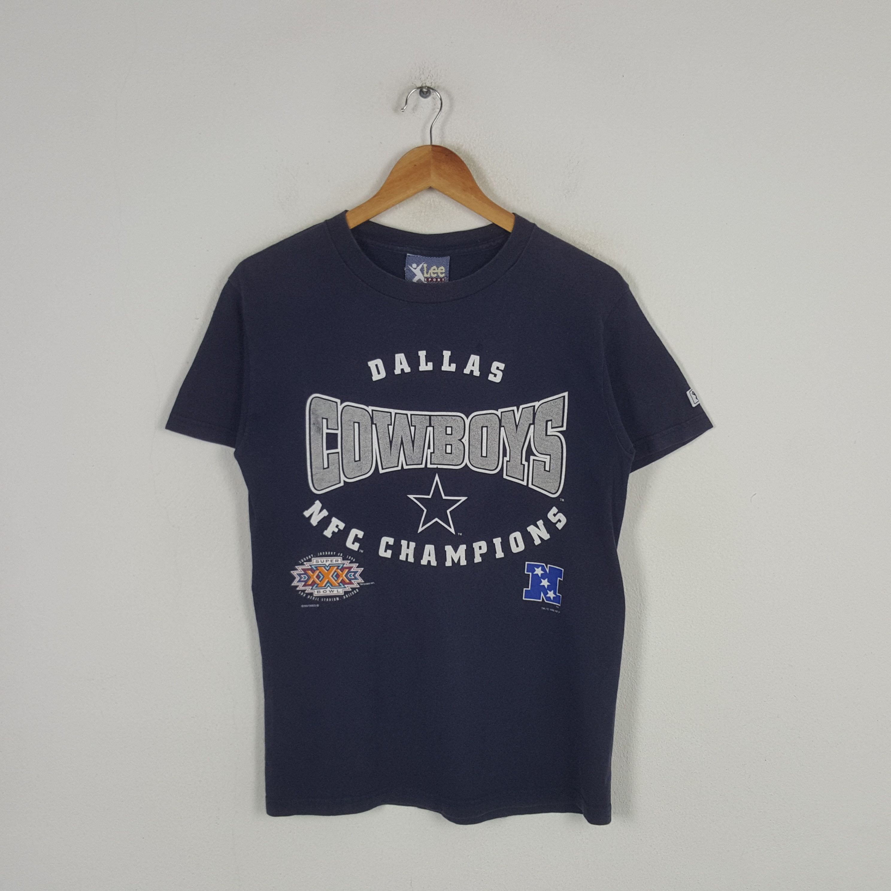Lee × NFL × Vintage Vintage Lee Dallas Cowboys American Football Tshirt Size US S / EU 44-46 / 1 - 1 Thumbnail