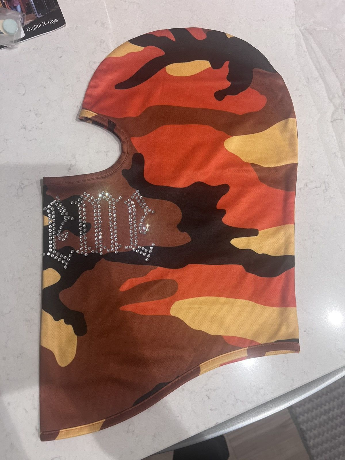 Supreme rhinestone balaclava ski mask