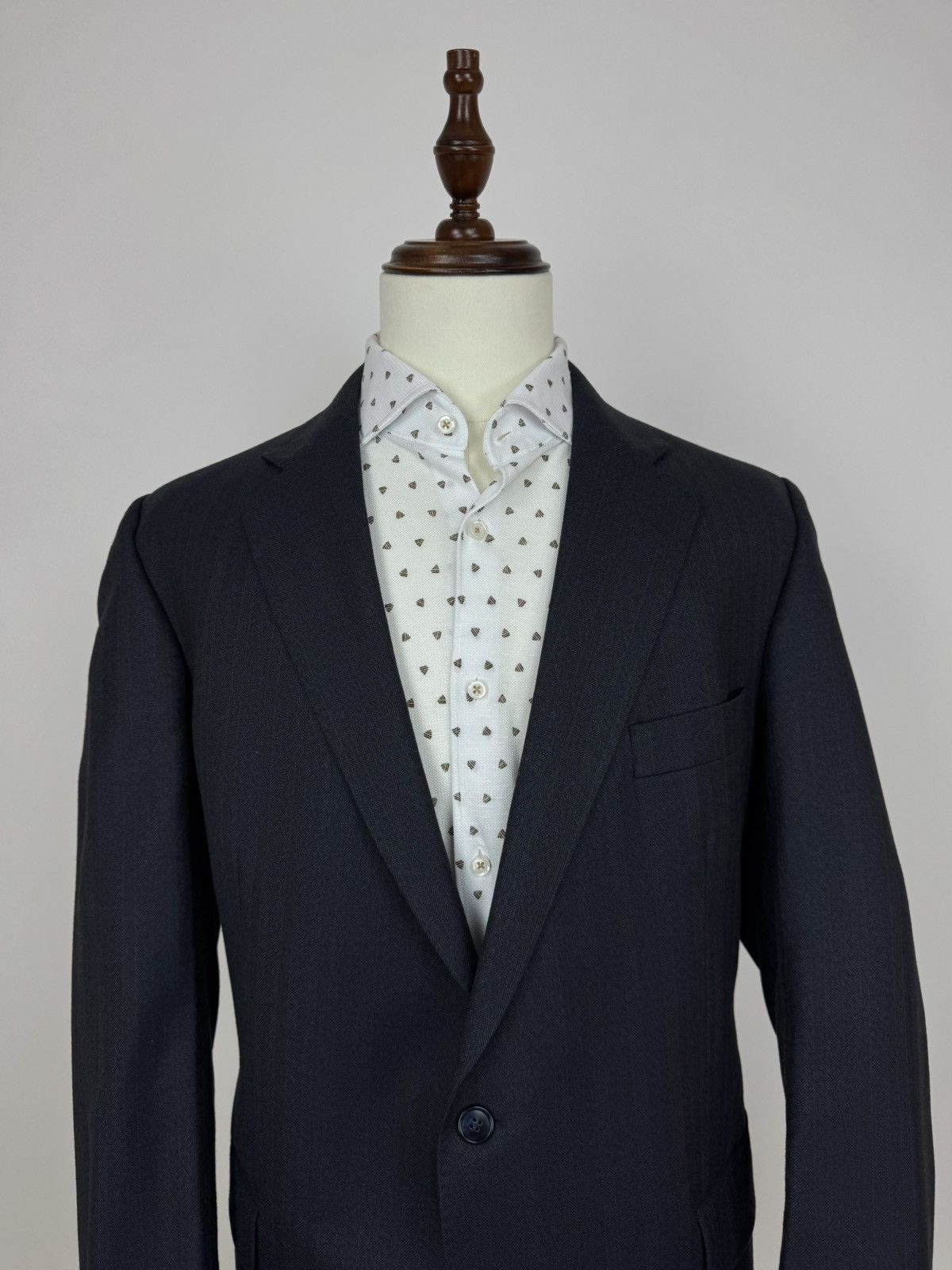 Magee Magee David Tompson Jedburgh Hawick Scotland tweed blazer Size 46R - 2 Thumbnail