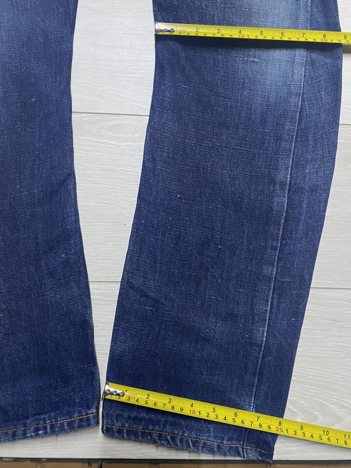 Edwin Vintage Edwin E Function Twist Leg Loose Jeans Size US 31 - 18 Thumbnail