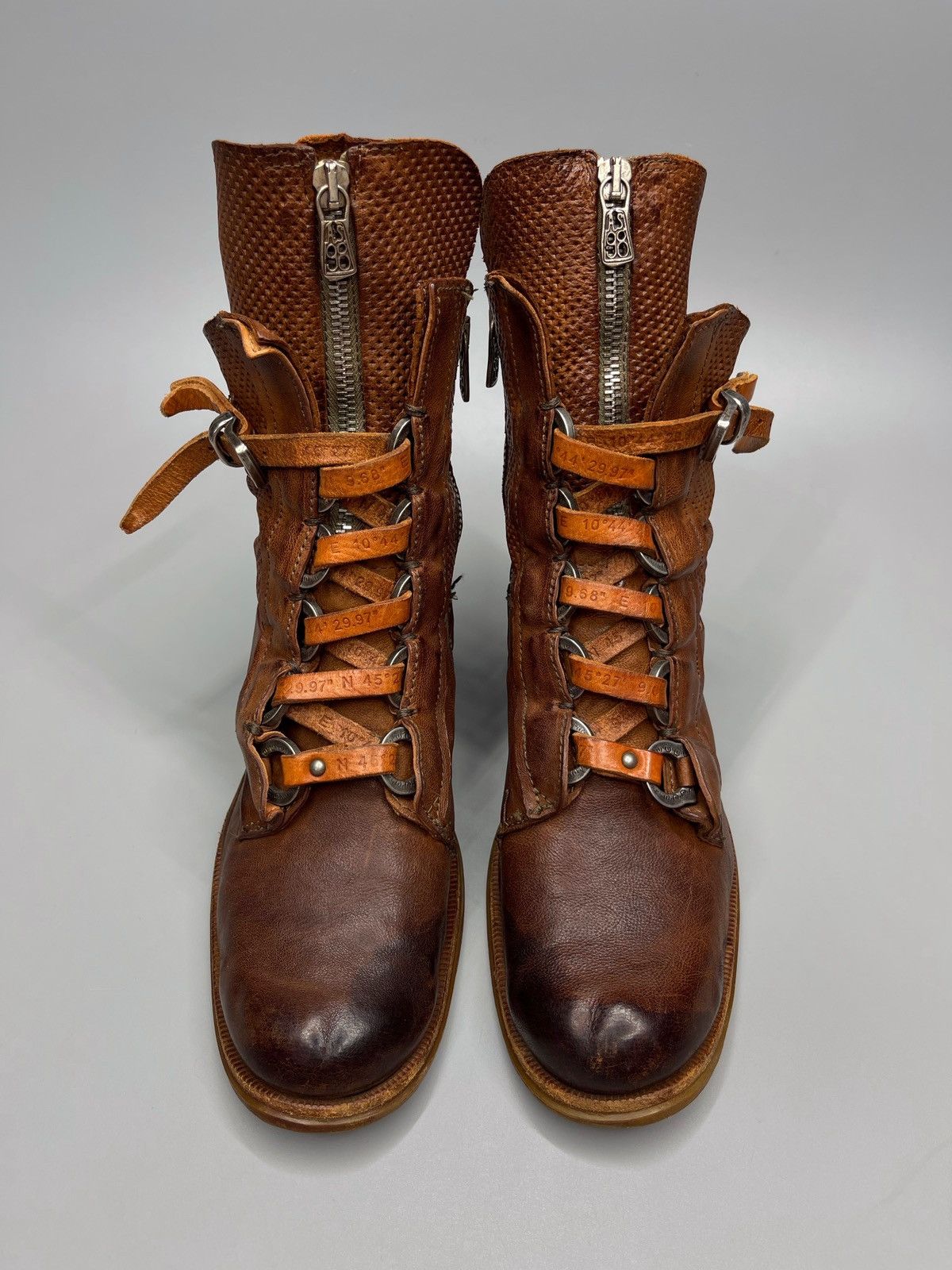 Japanese Brand × Vintage A.S 98 Boots Leather Style Rick Owens Size US 5.5 / EU 38 - 2 Thumbnail