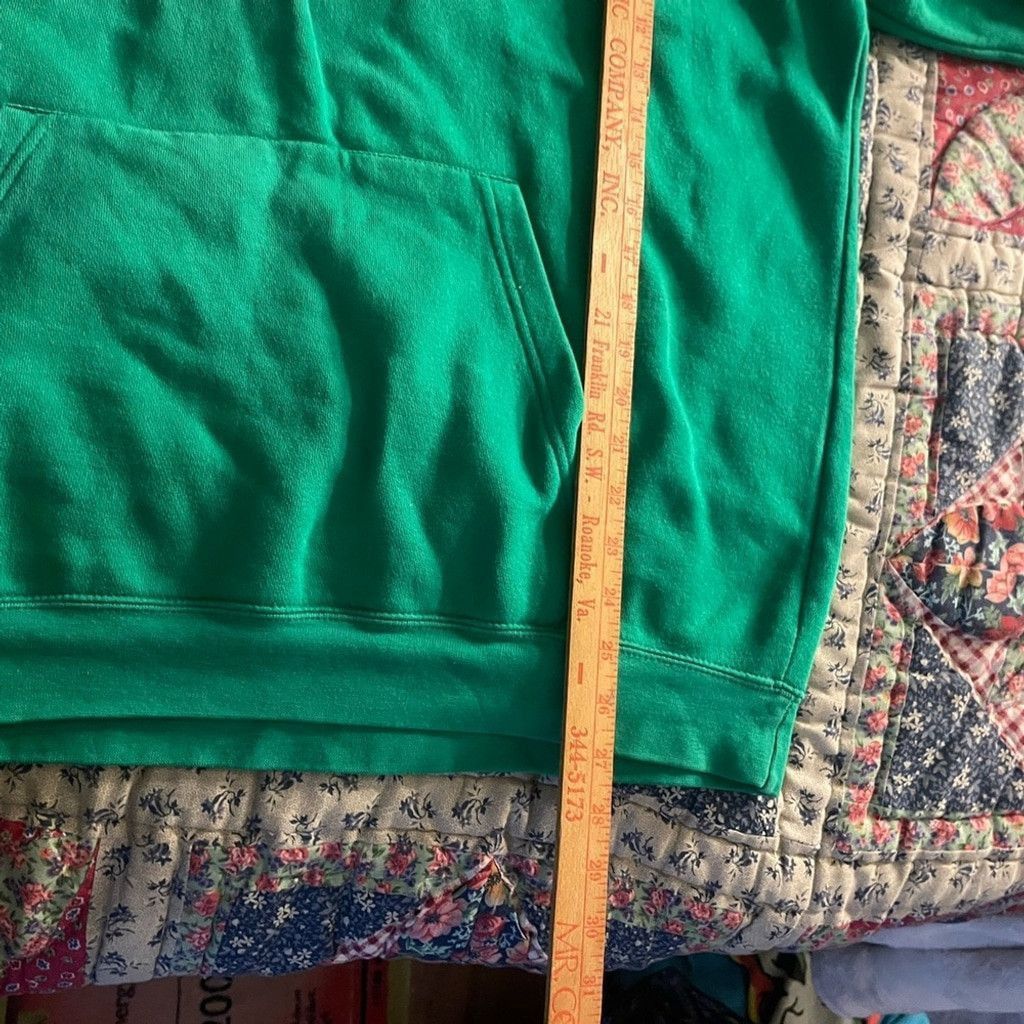 Notre Dame Green Hoodie size XL