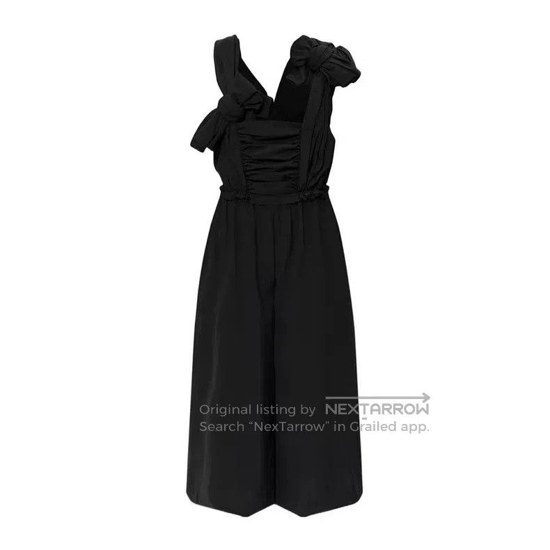 Comme des Garcons Comme Des Garcons Wool Black Bow Tie Overall Suspender Pan Size M / US 6-8 / IT 42-44 - 5 Thumbnail