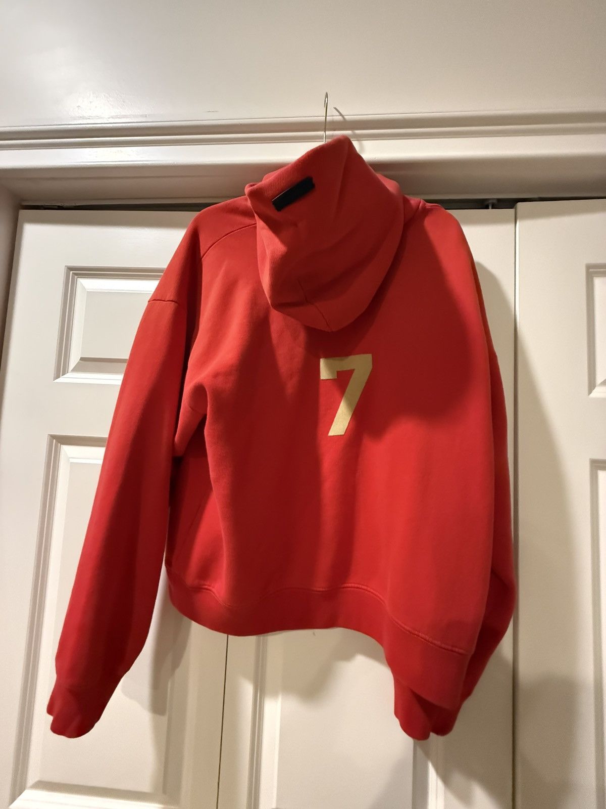 Fear of God FEAR OF GOD Seventh Collection Red 7 Hoodie - Size