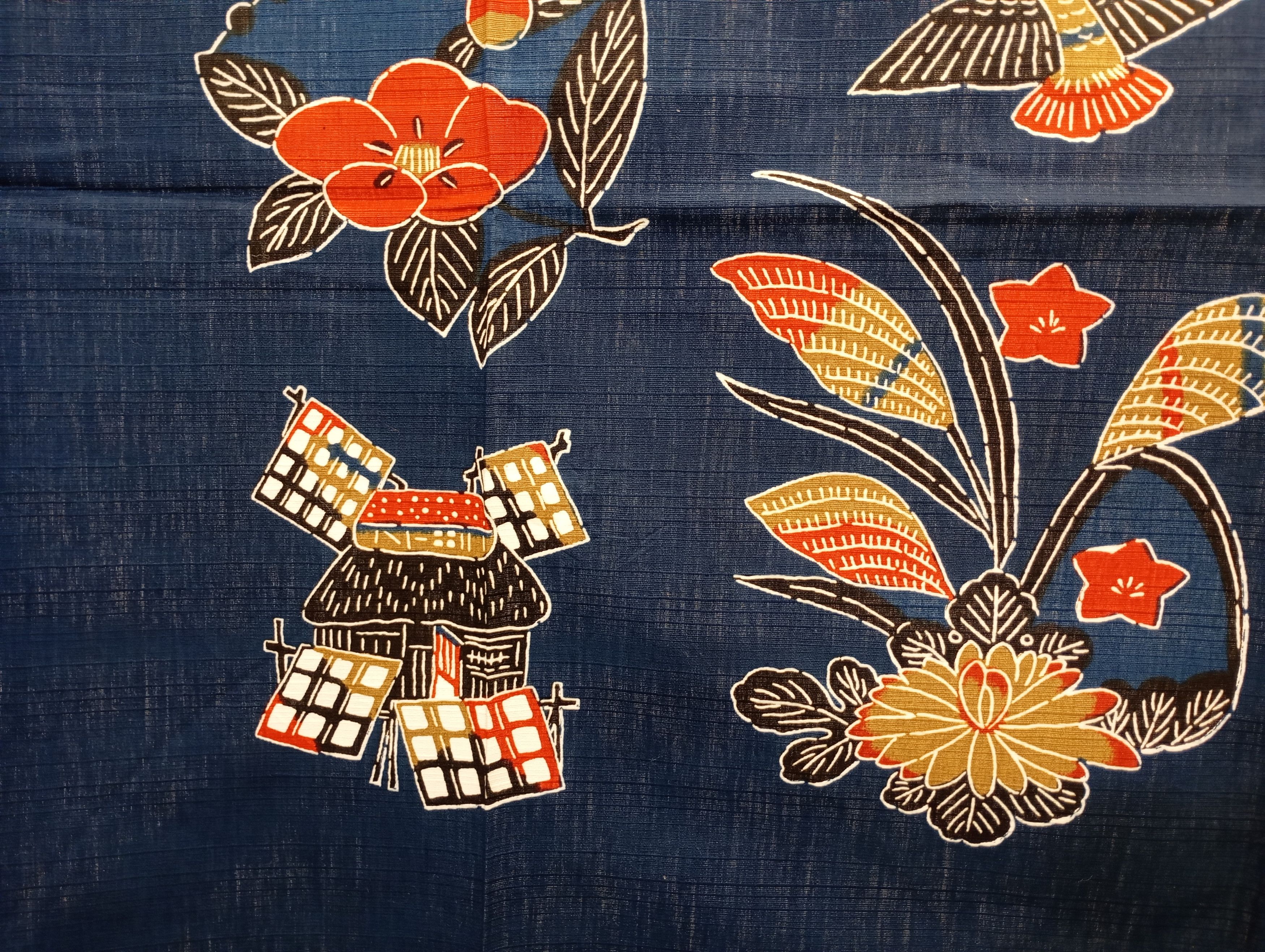 Japanese Brand Japanese Tablecloth Home Deco Japan Cotton Size ONE SIZE - 3 Thumbnail