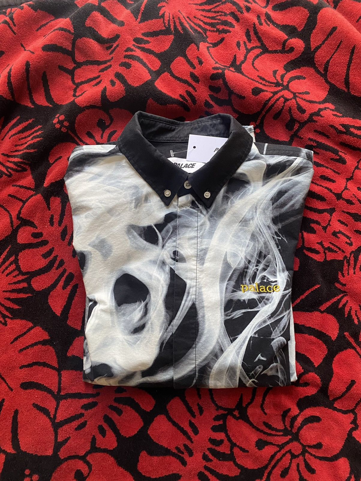 Palace Palace Oxford Shirt Smoked Size Medium Size US M / EU 48-50 / 2 - 7 Thumbnail