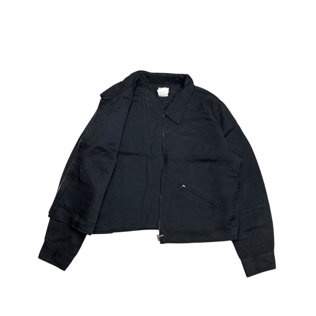agnes b. Agnes B Lizard Embroidered Work Jacket Boxy Fit Size US M / EU 48-50 / 2 - 4 Thumbnail