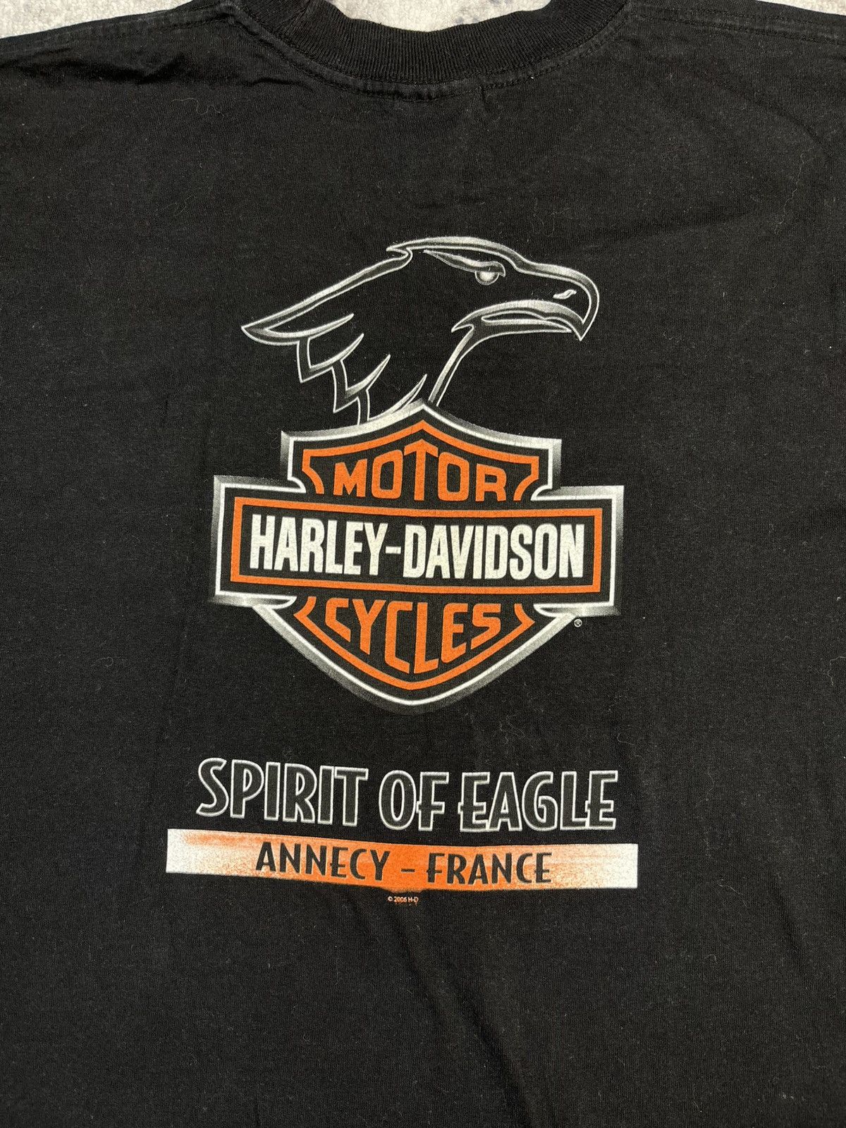 Harley Davidson Harley Davidson Spirit Of Eagle 2006 France Tee USA Size US L / EU 52-54 / 3 - 11 Thumbnail
