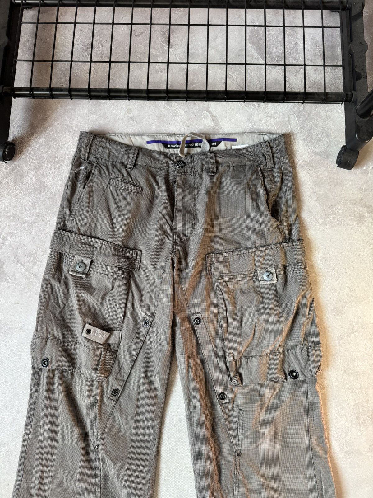 G-Star Vintgae G-Star Raw 3301 Cargo Pants Size US 33 - 7 Thumbnail