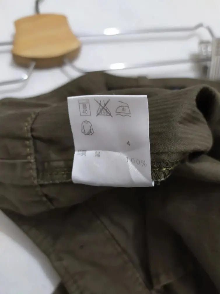 DKNY Rare DKNY Cargo Pants Straps Low Rise Nice Design Pants Size 27" / US 4 / IT 40 - 10 Thumbnail