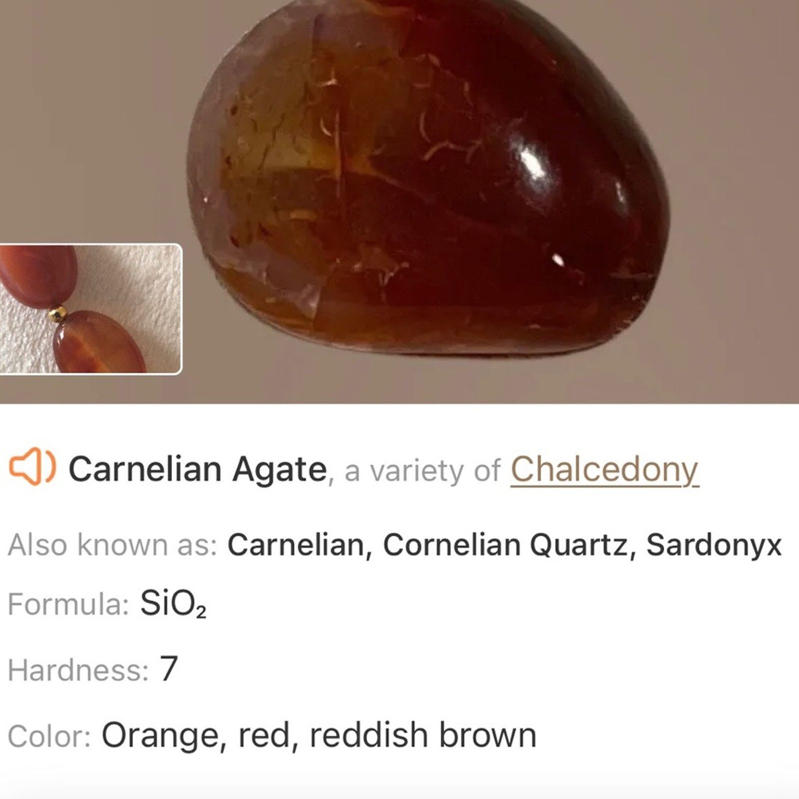 Handmade Handcrafted repurpose double strand carnelian necklac Size ONE SIZE - 10 Thumbnail