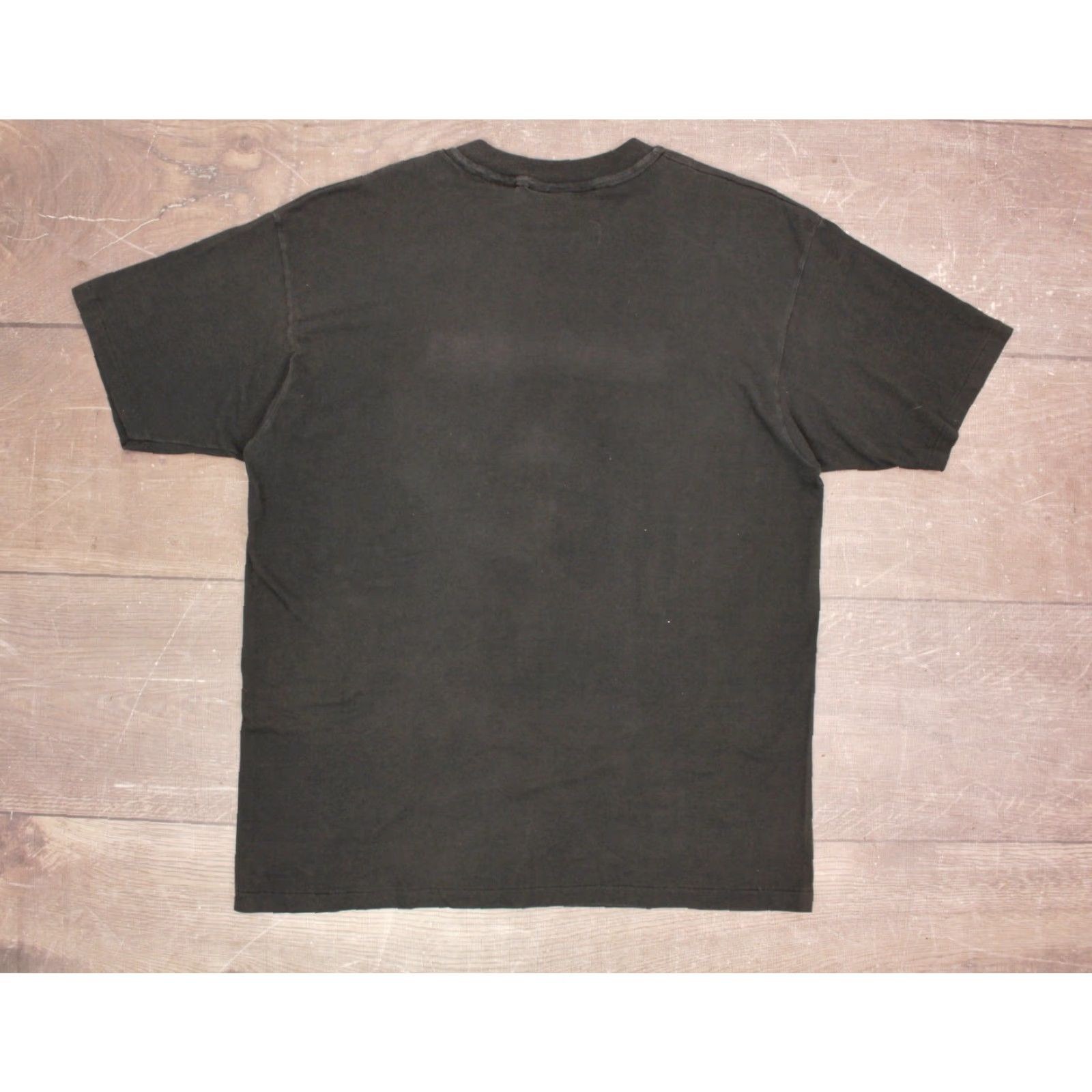 Hanes Hanes VTG 80s T Shirt Black B-1 Bomber Kansas Size L-XL Men Tshirt 1980s Cotton Blend Vintage Shirt Size US L / EU 52-54 / 3 - 6 Thumbnail