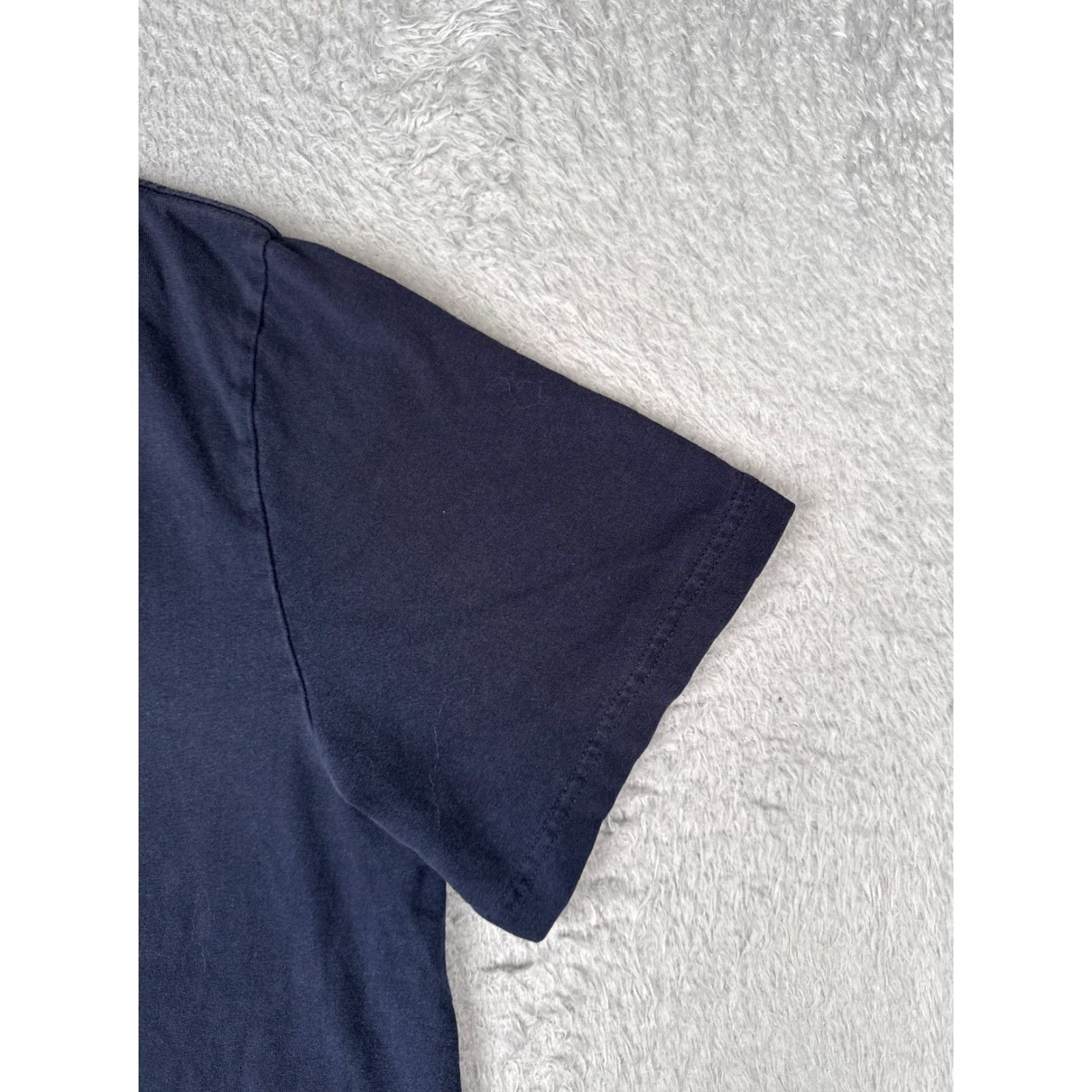 Tommy Hilfiger Tommy Hilfiger Shirt Adult XL Blue Short Sleeve Crew Neck 100% Cotton Size US XL / EU 56 / 4 - 2 Thumbnail