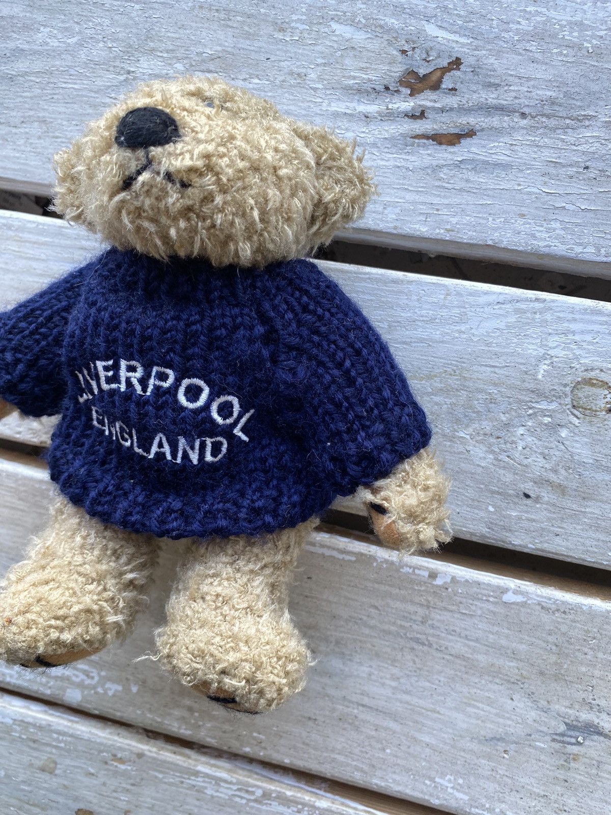 Vintage 🔥Rare fan Liverpool England Teddy Bear Size ONE SIZE - 3 Thumbnail